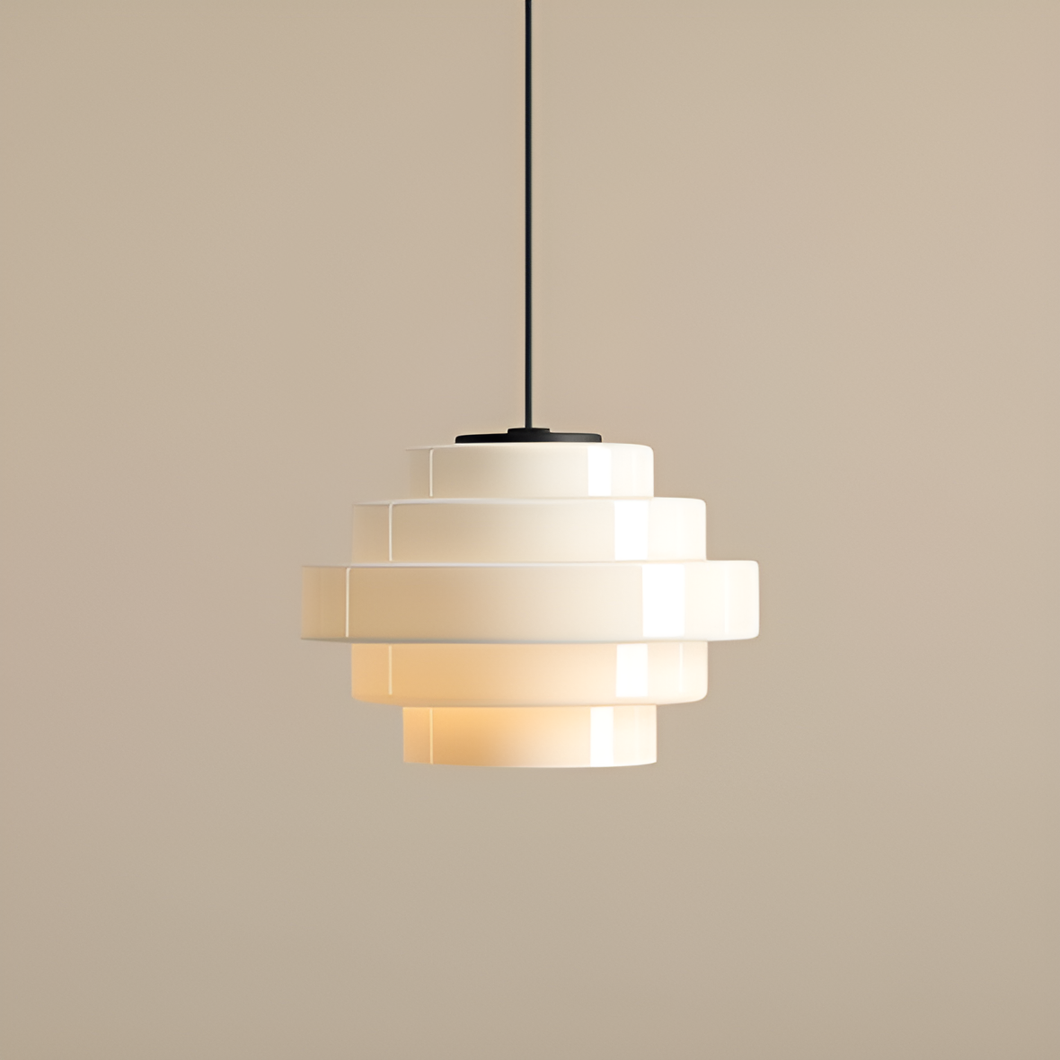 Hanging lamp milk filo