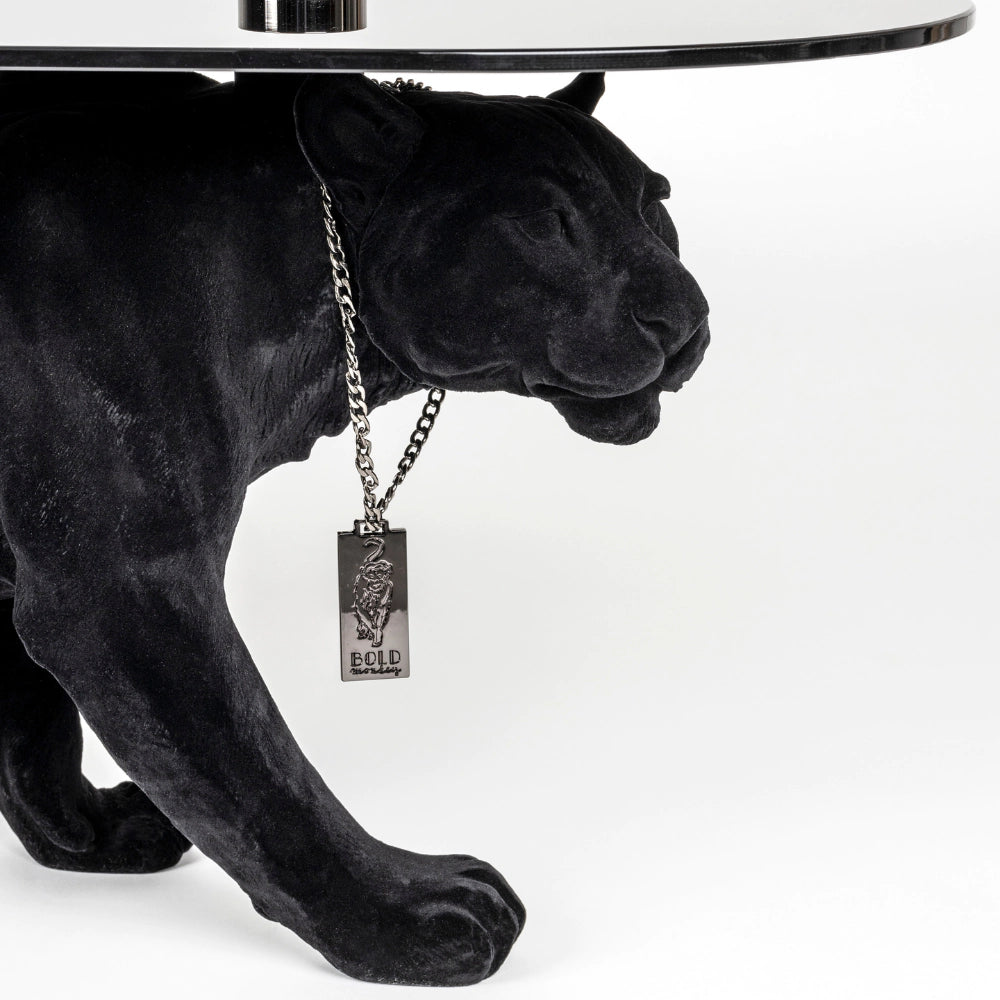 DOPE AS HELL black coffee table