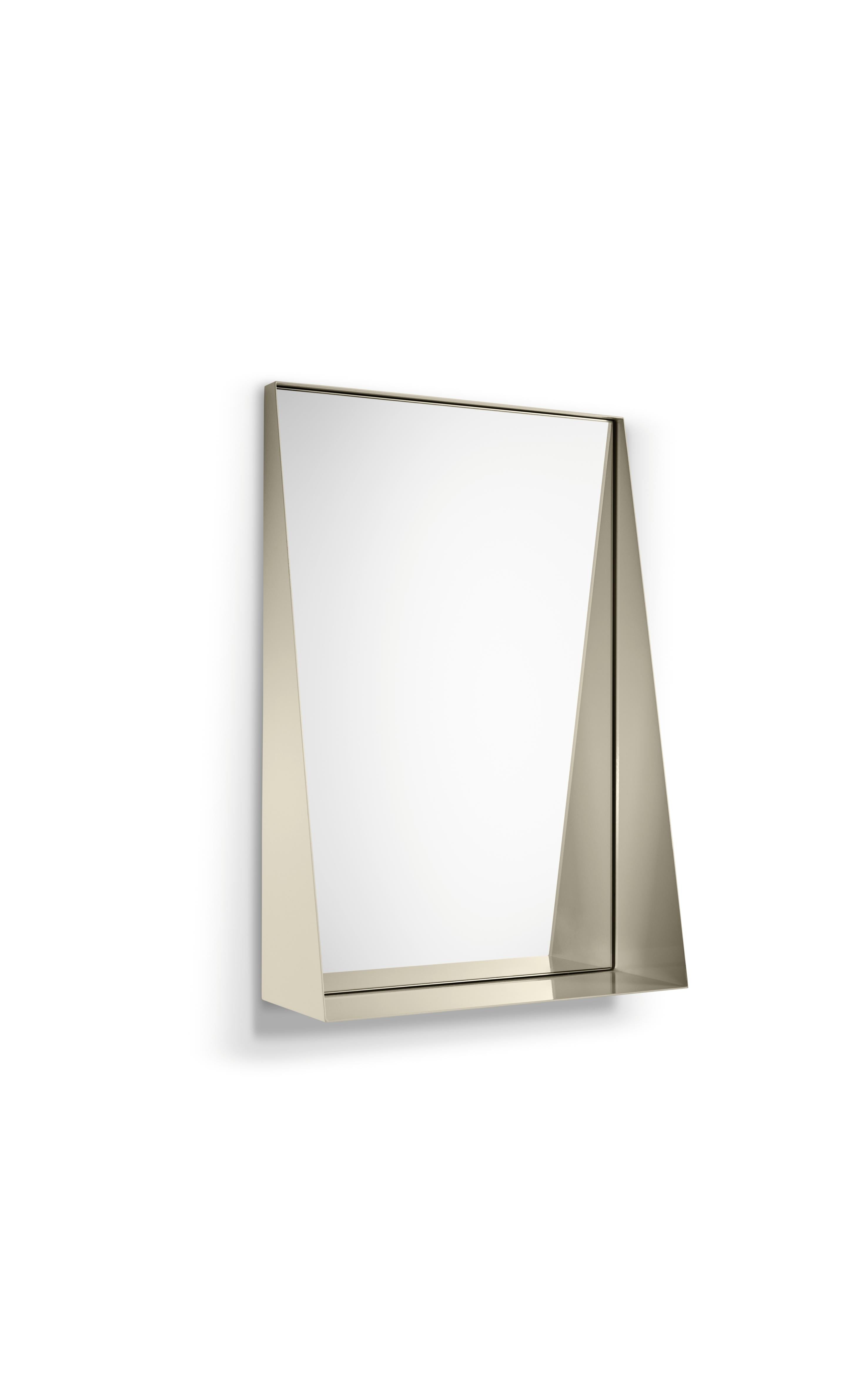 Wandspiegel BEAK beige