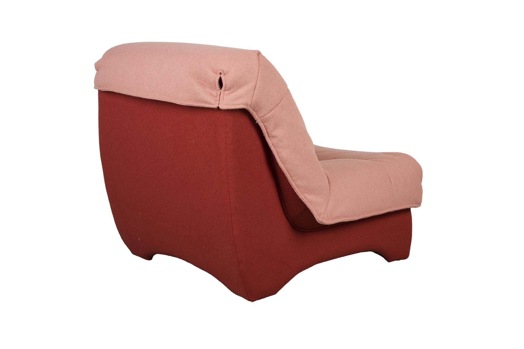 TWISTER Armchair Pink