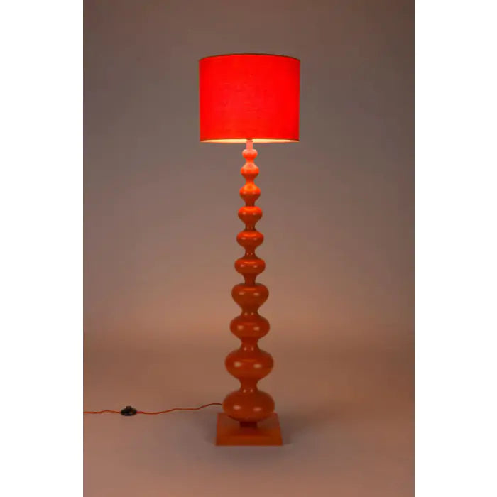 Lampa podłogowa WHEN ORANGE IS KING pomarańczowy