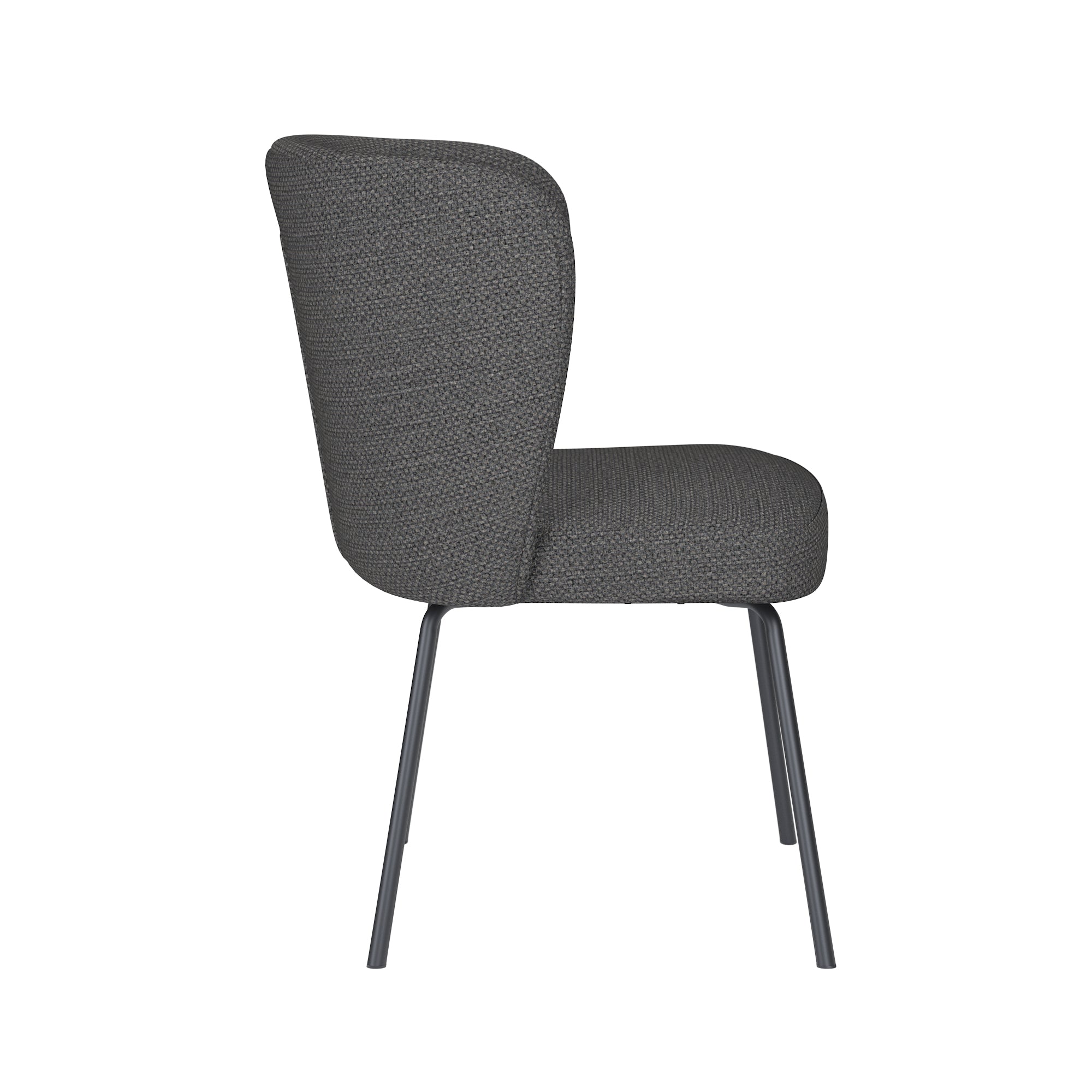 STAN Chair gray with black base