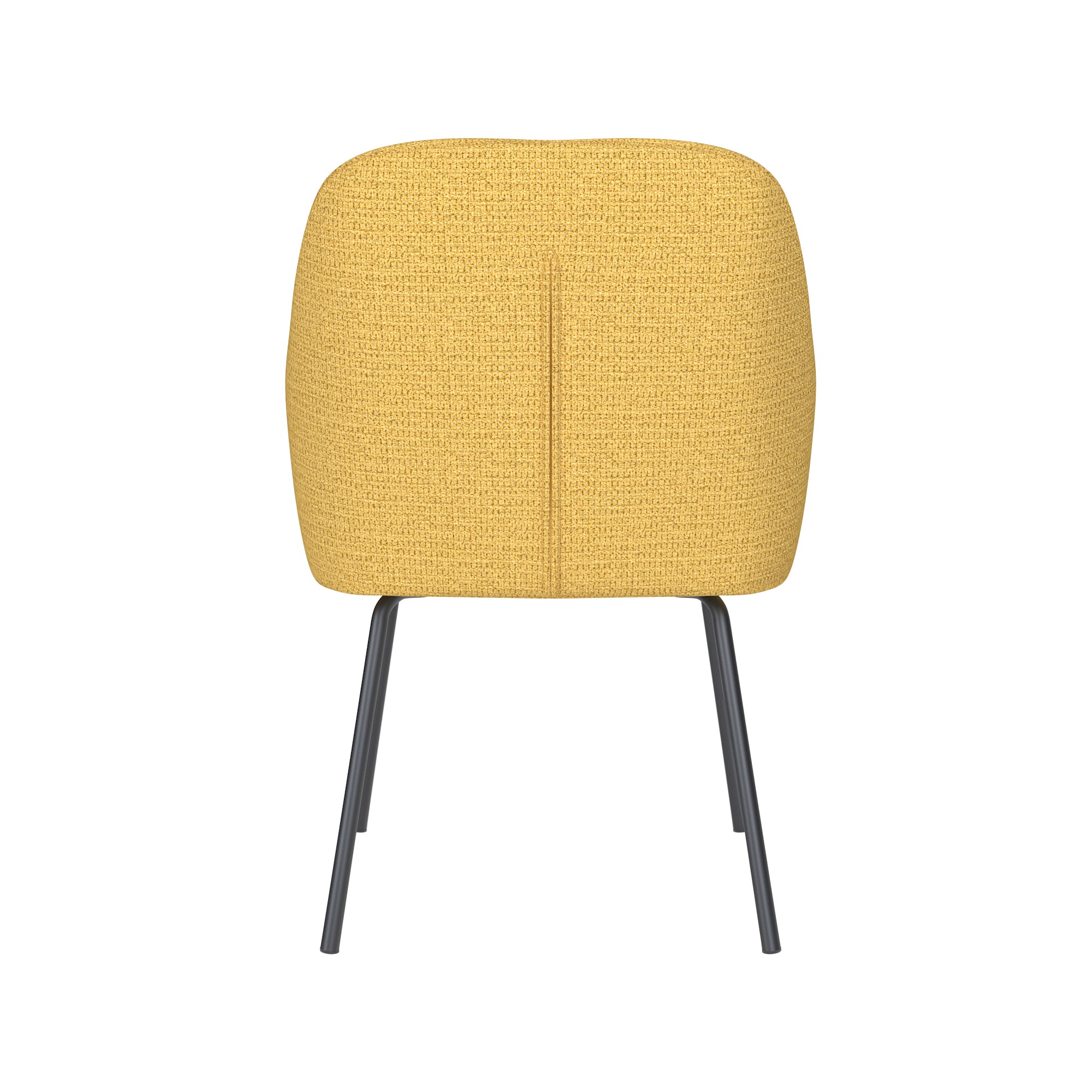 OTIS chair yellow with black base