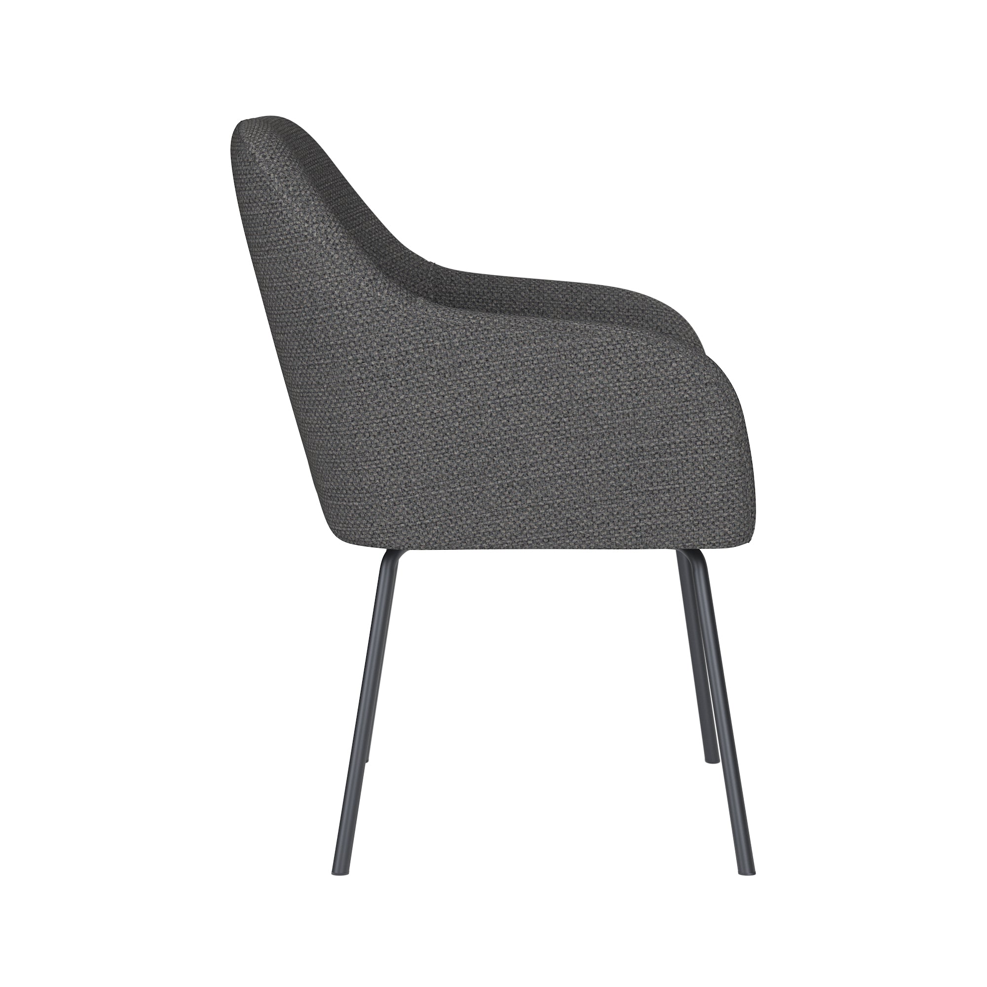 OTIS chair gray with black base
