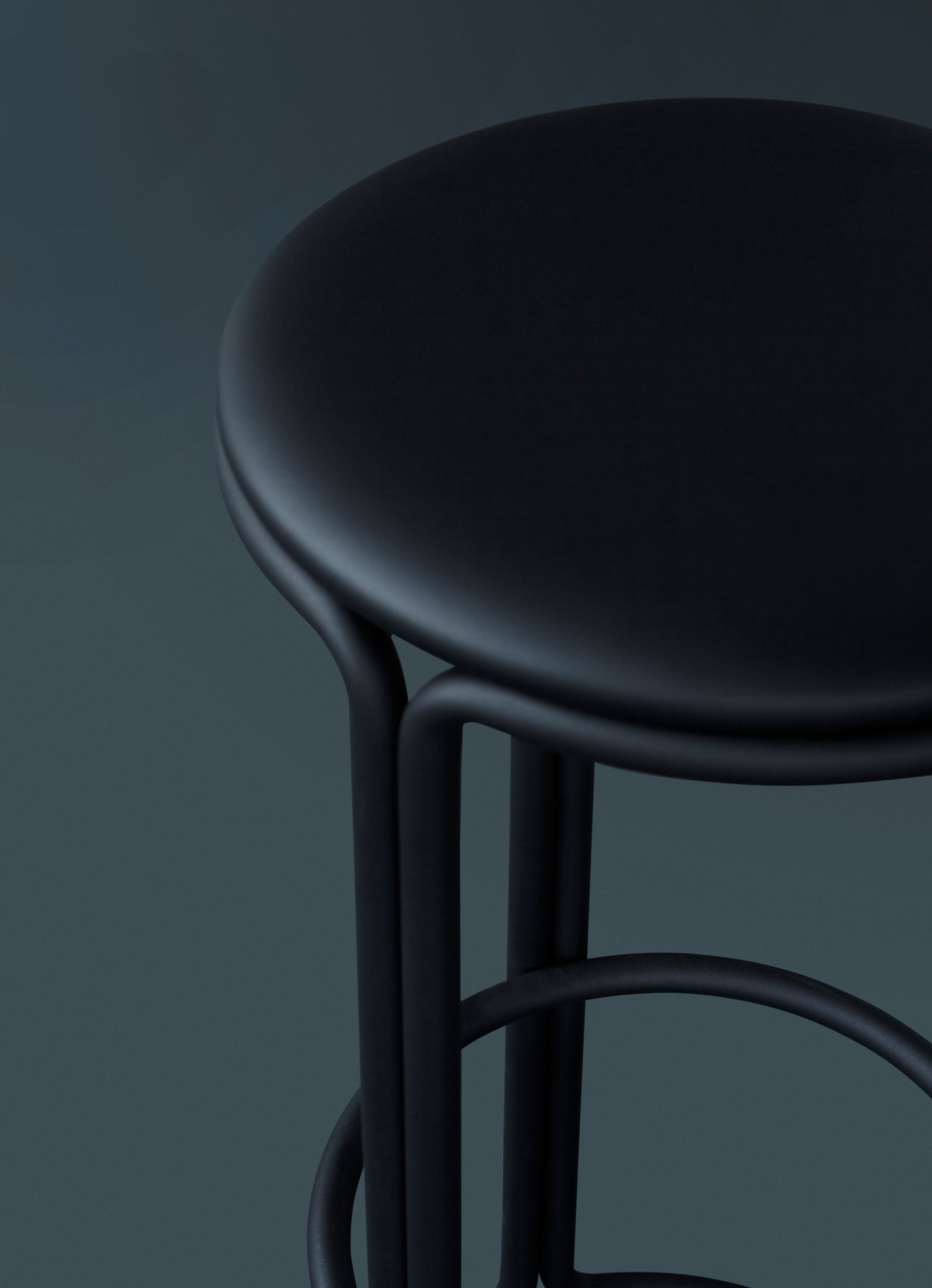 HARDIE black stool