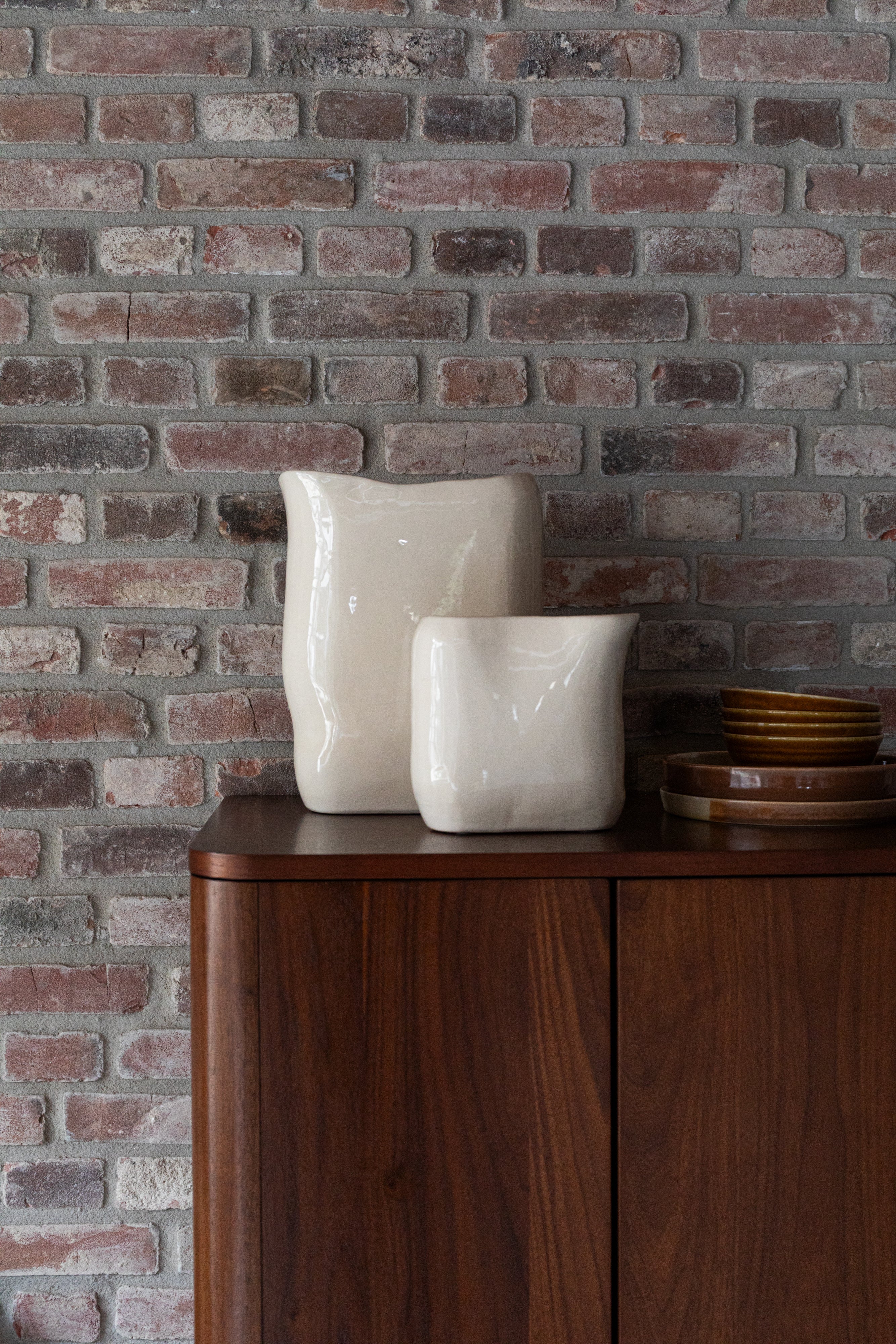 EDNA beige vase