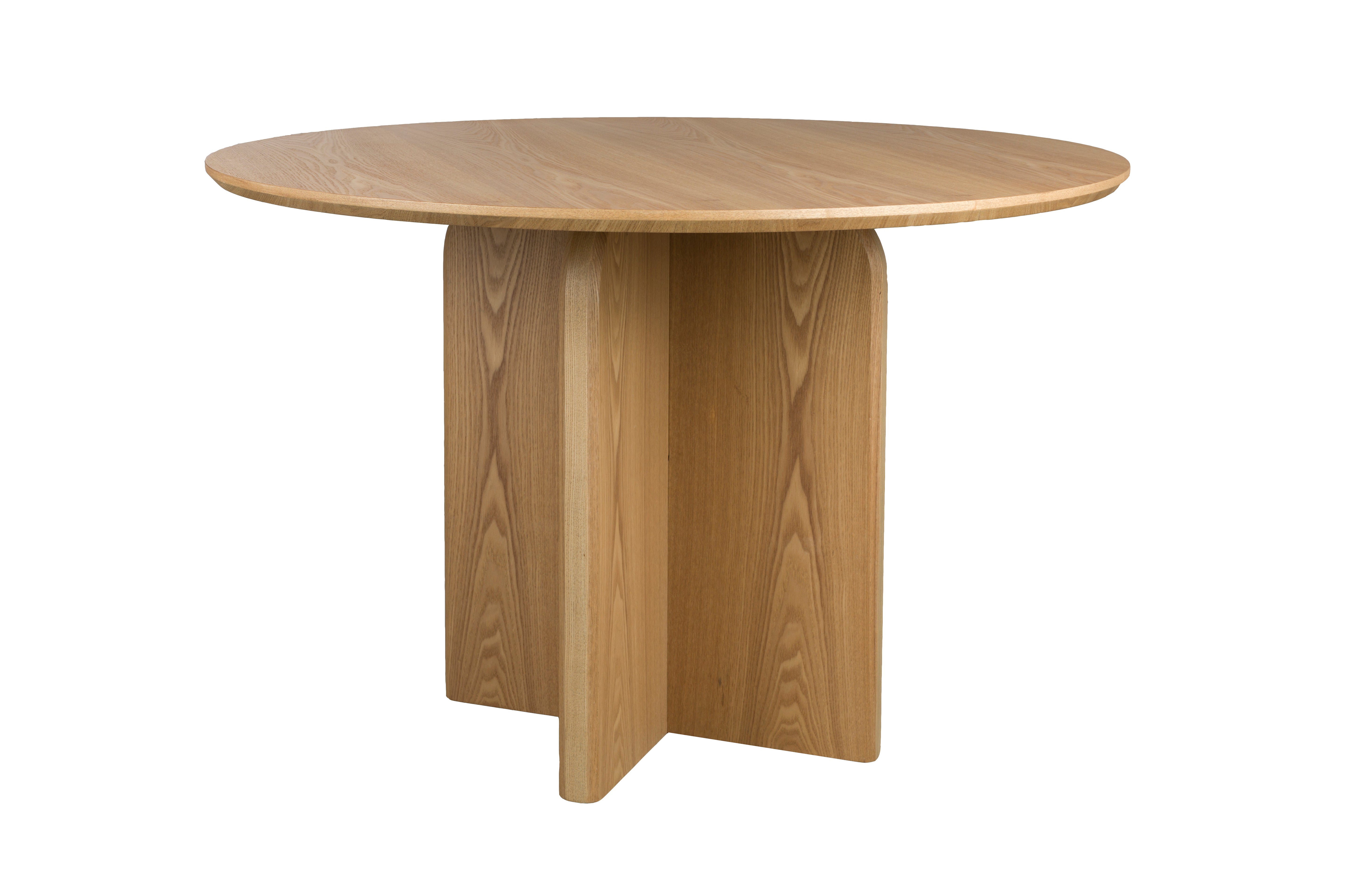 Runder Tisch LAURENT hellbraun