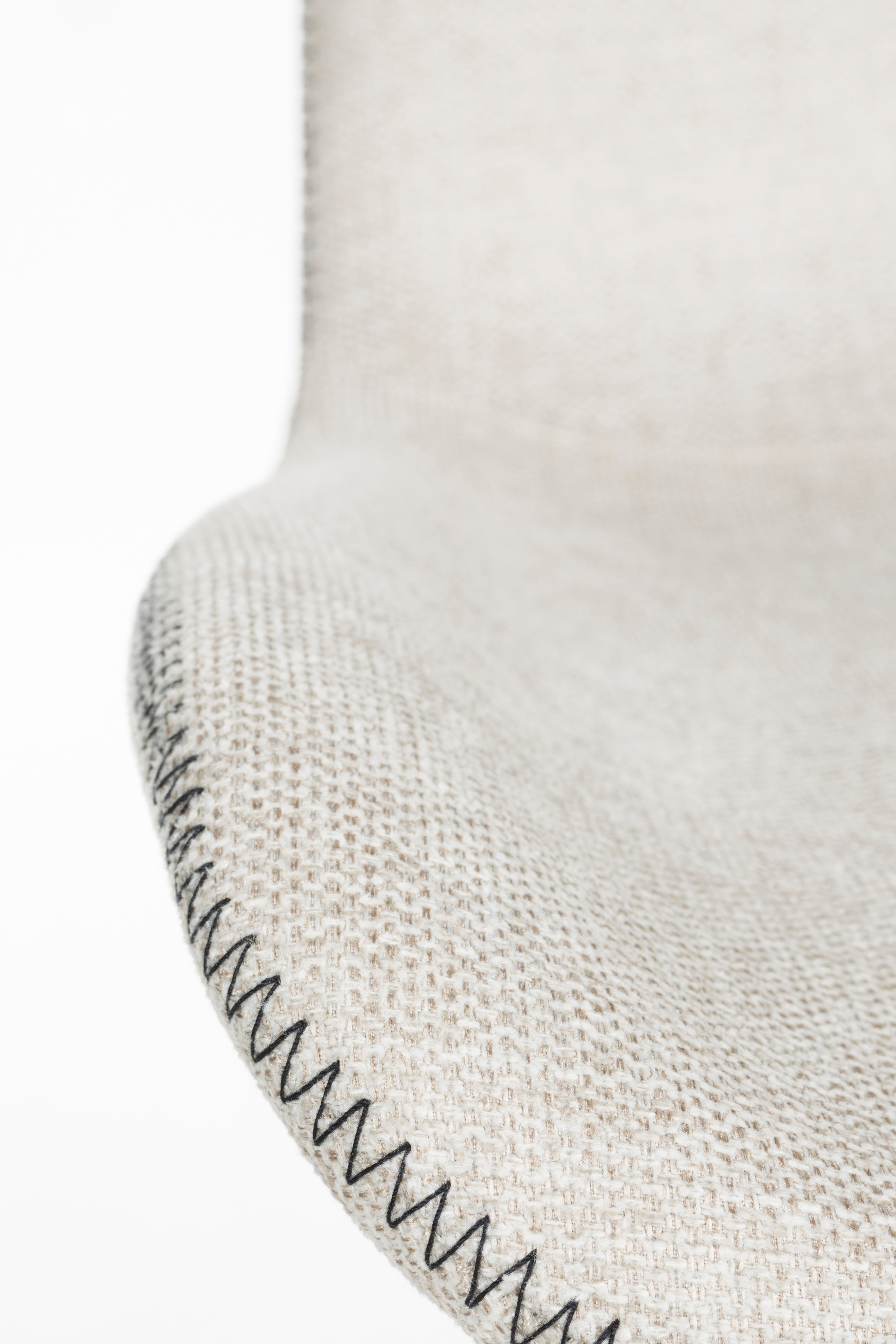 Stuhl LESTER beige mit Holzgestell