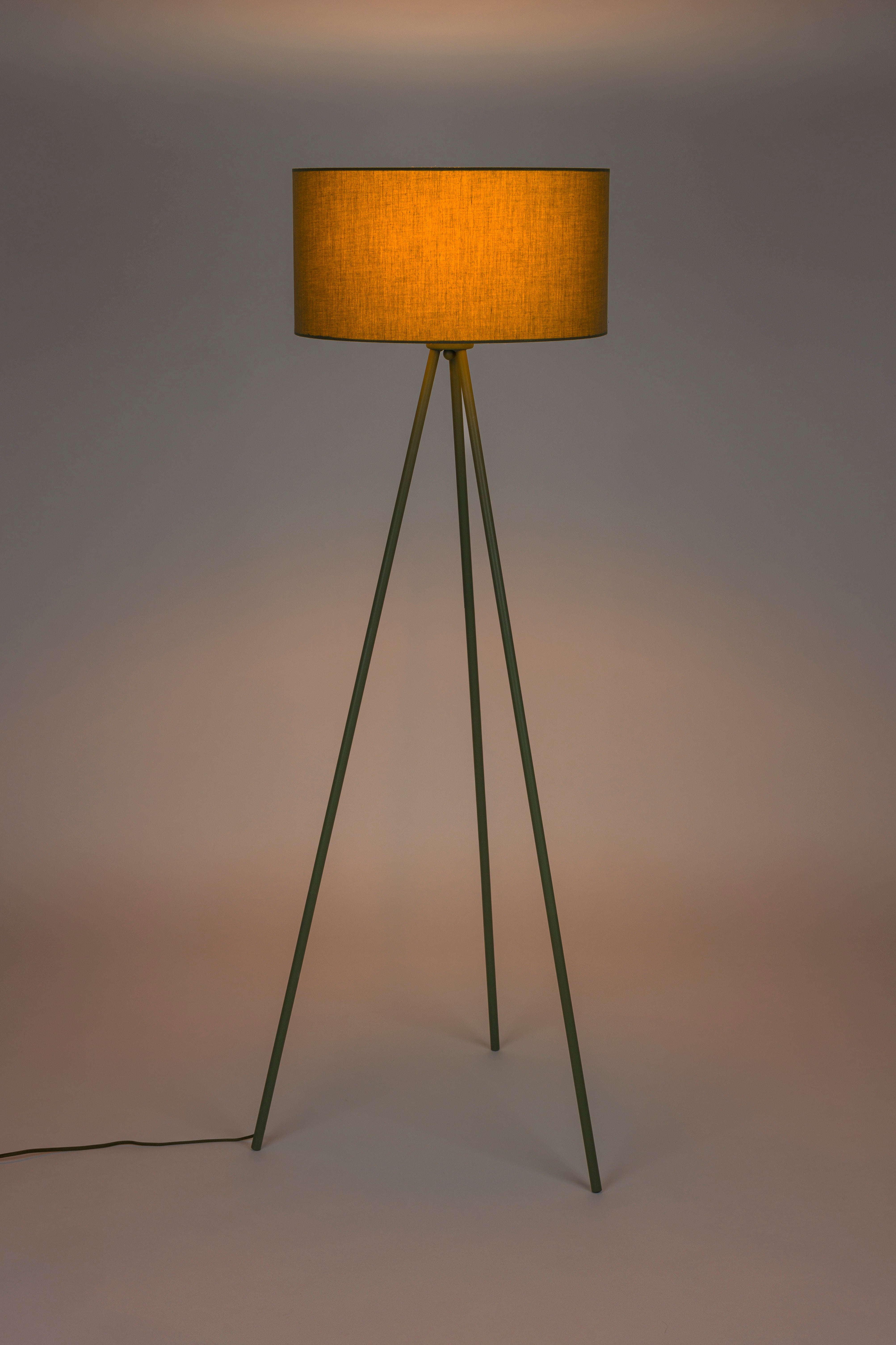 Stehlampe Dreibein SUSIE grün