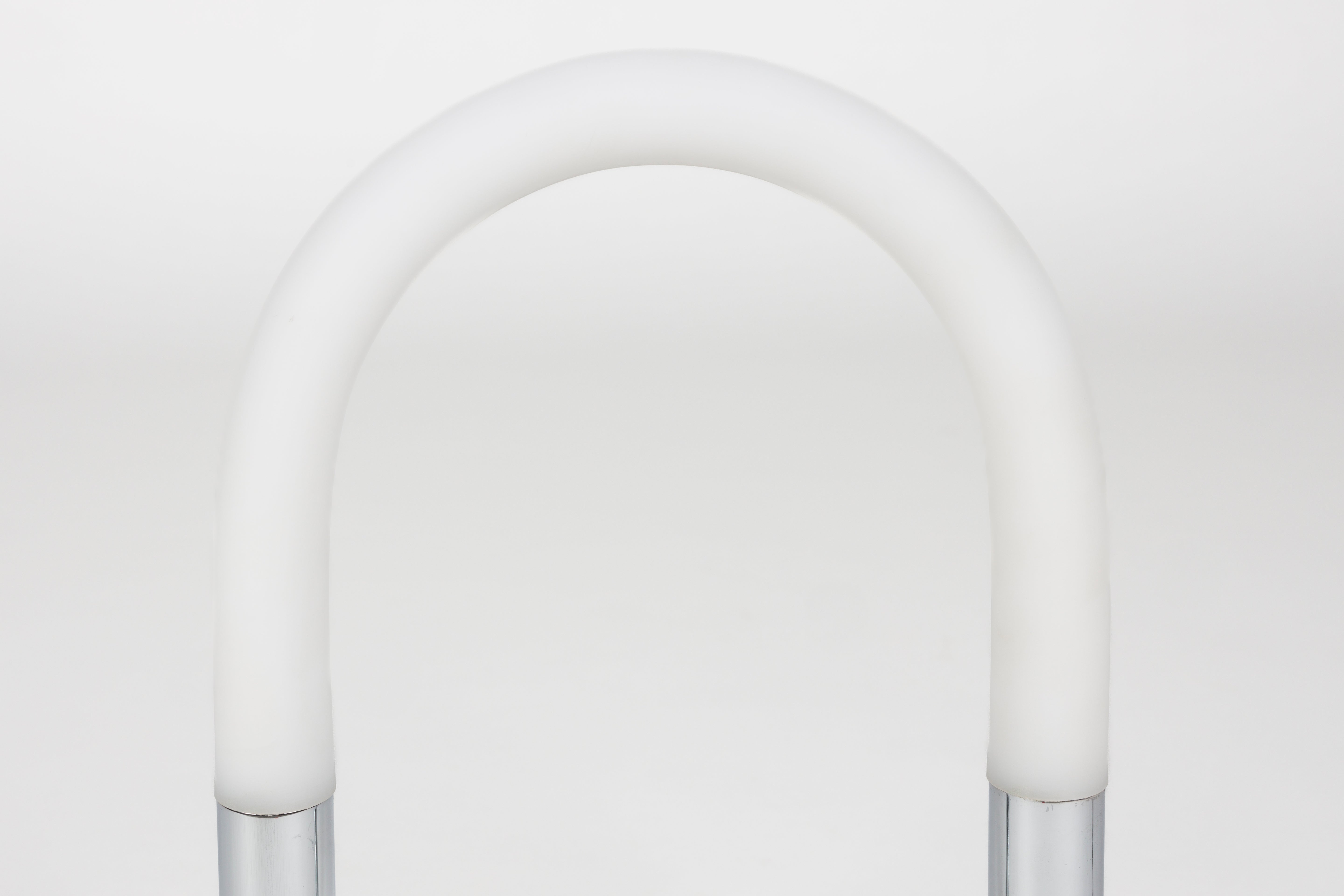 Table lamp ARCH silver