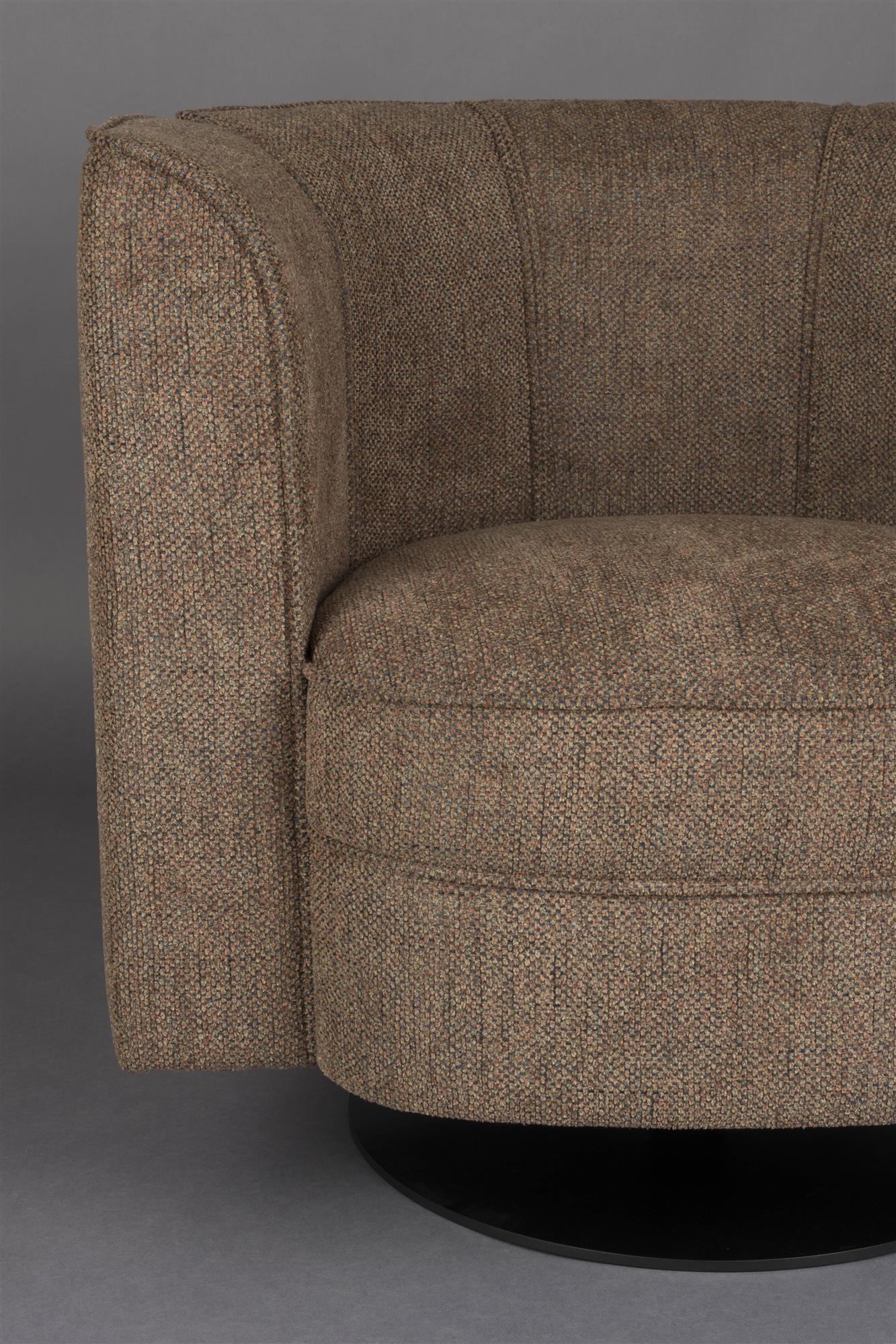 Sessel FLOWER braun