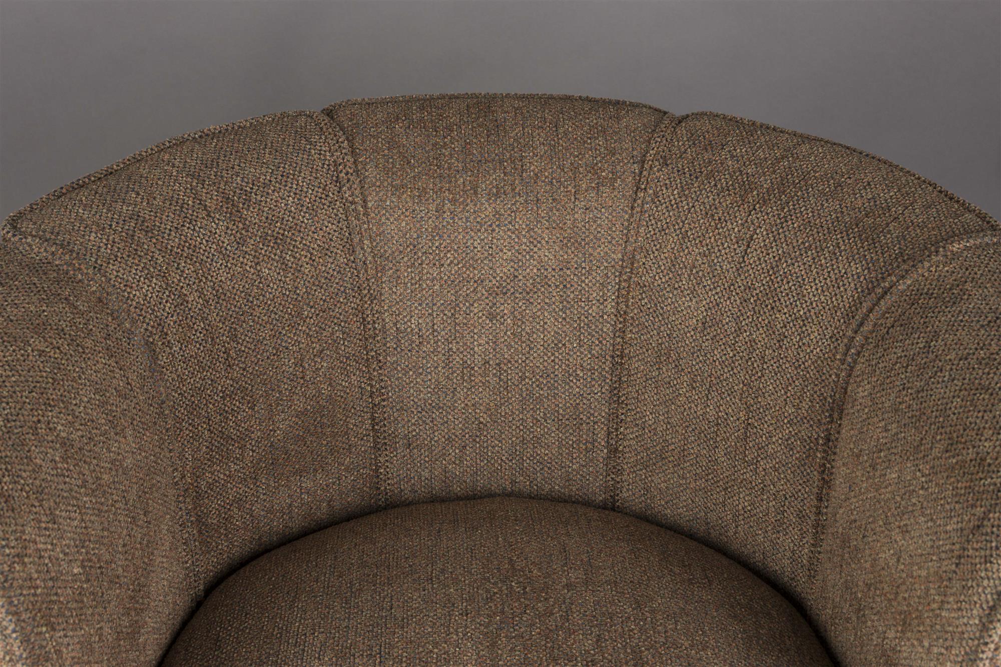 Sessel FLOWER braun