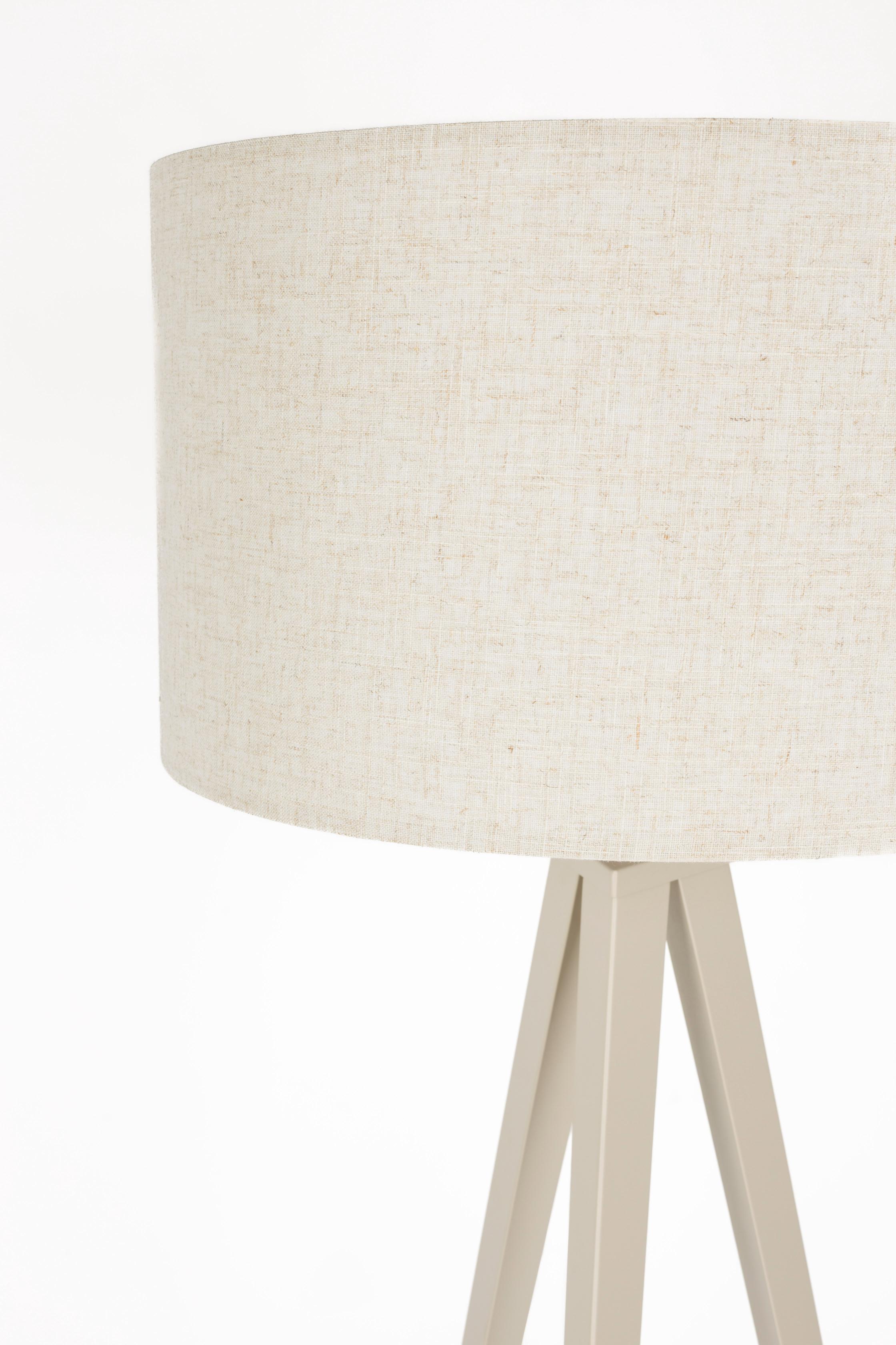TRIPOD floor lamp beige tripod