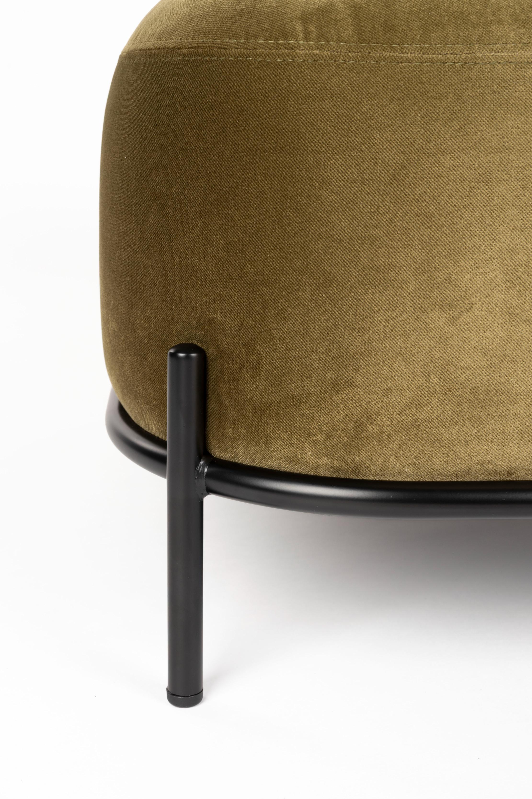 POLLY Olive Armchair