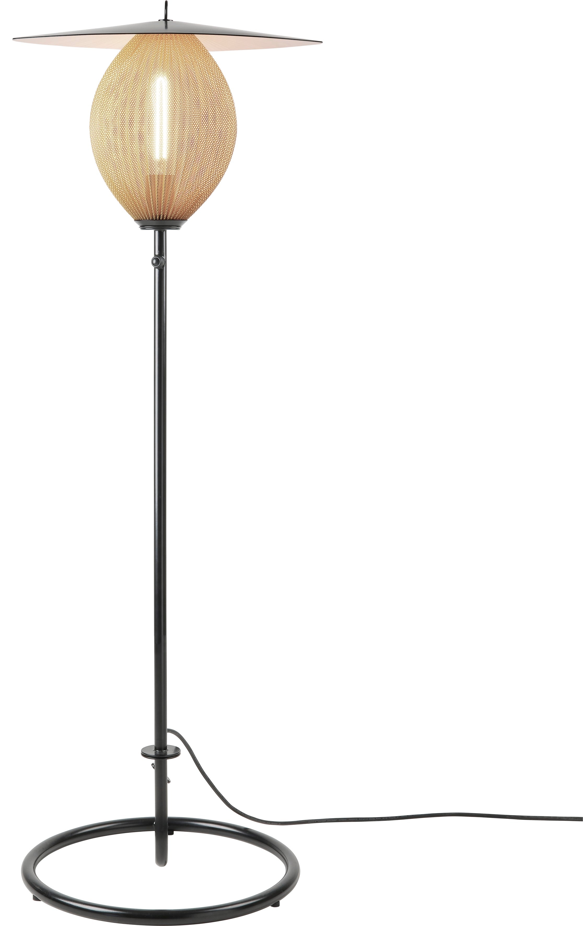 Outdoor floor lamp SATELLITE white