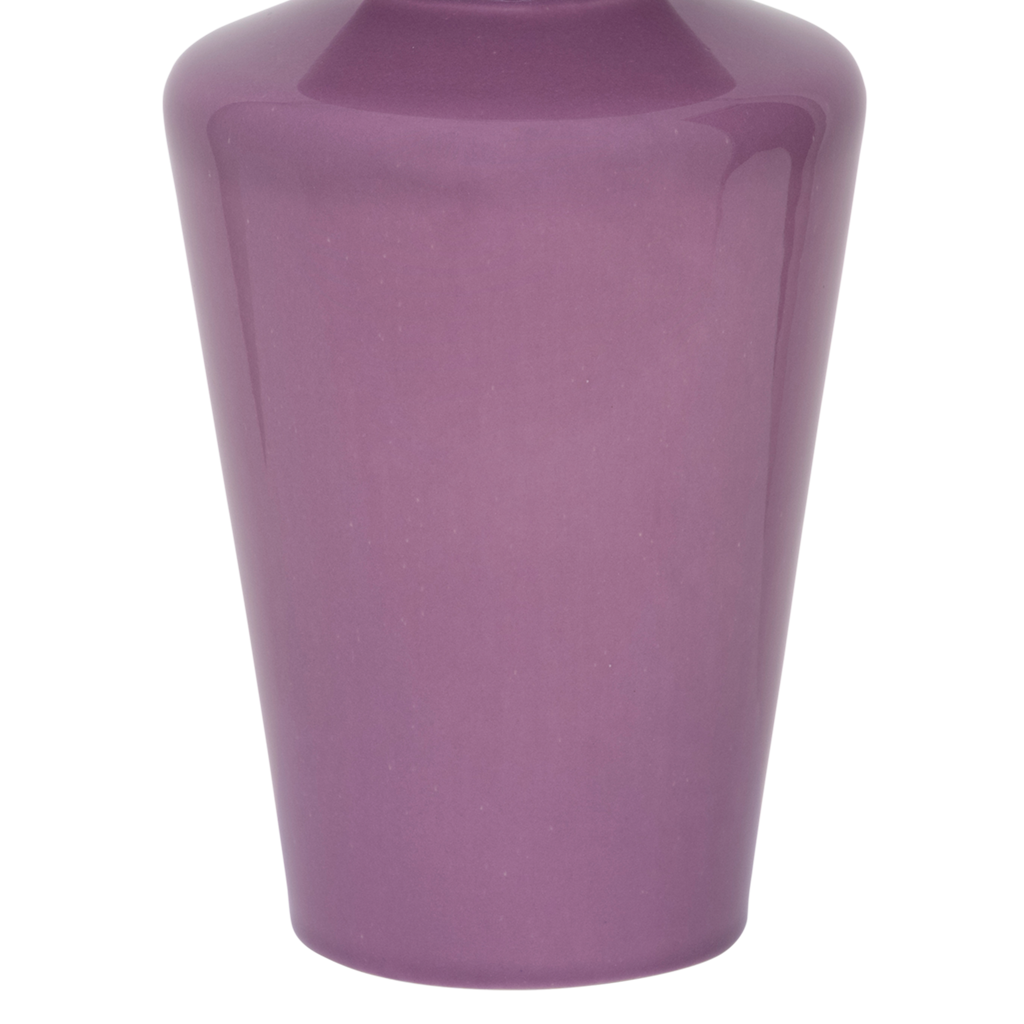 FREJA vase purple ceramic