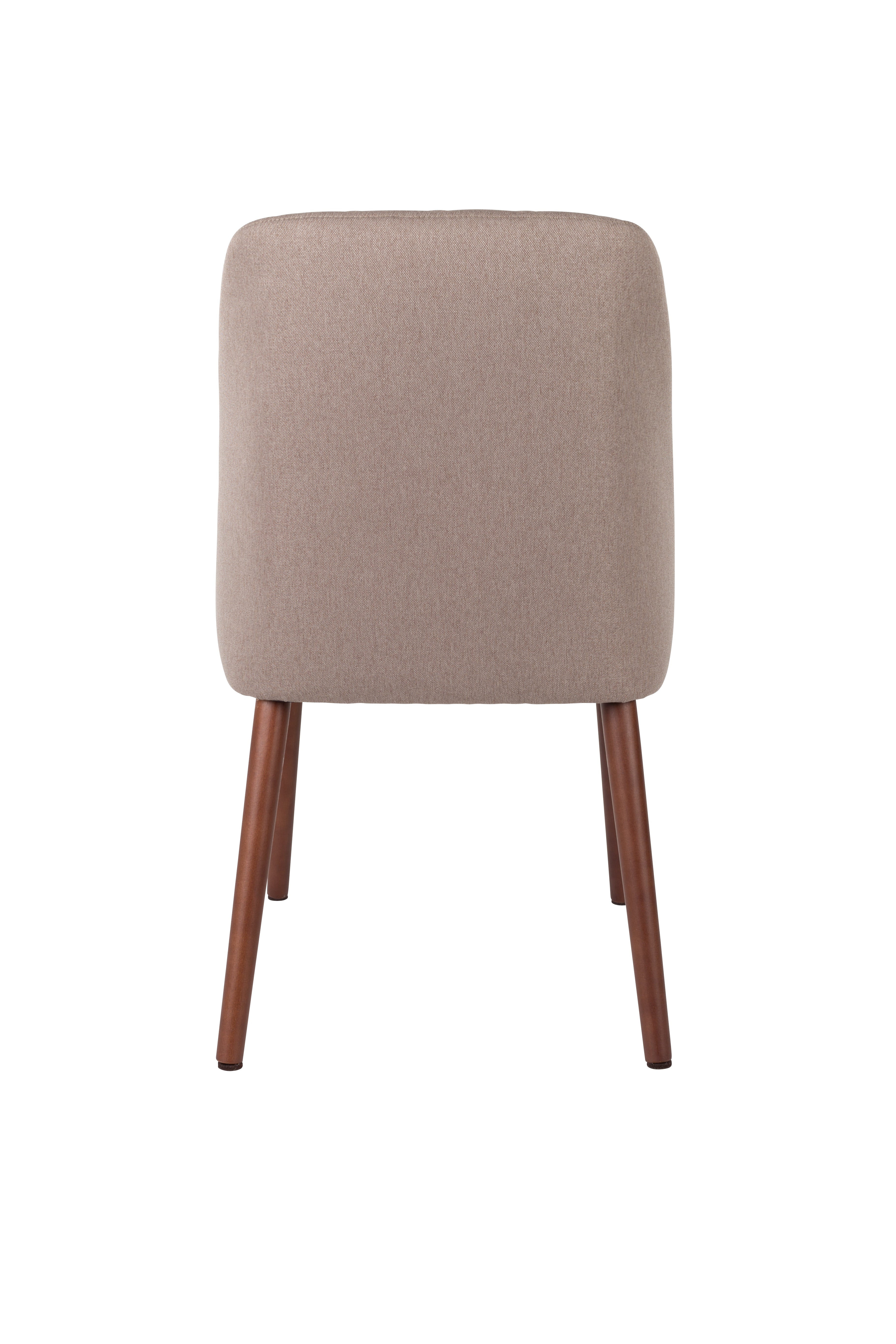 Conway beige chair with a wooden base