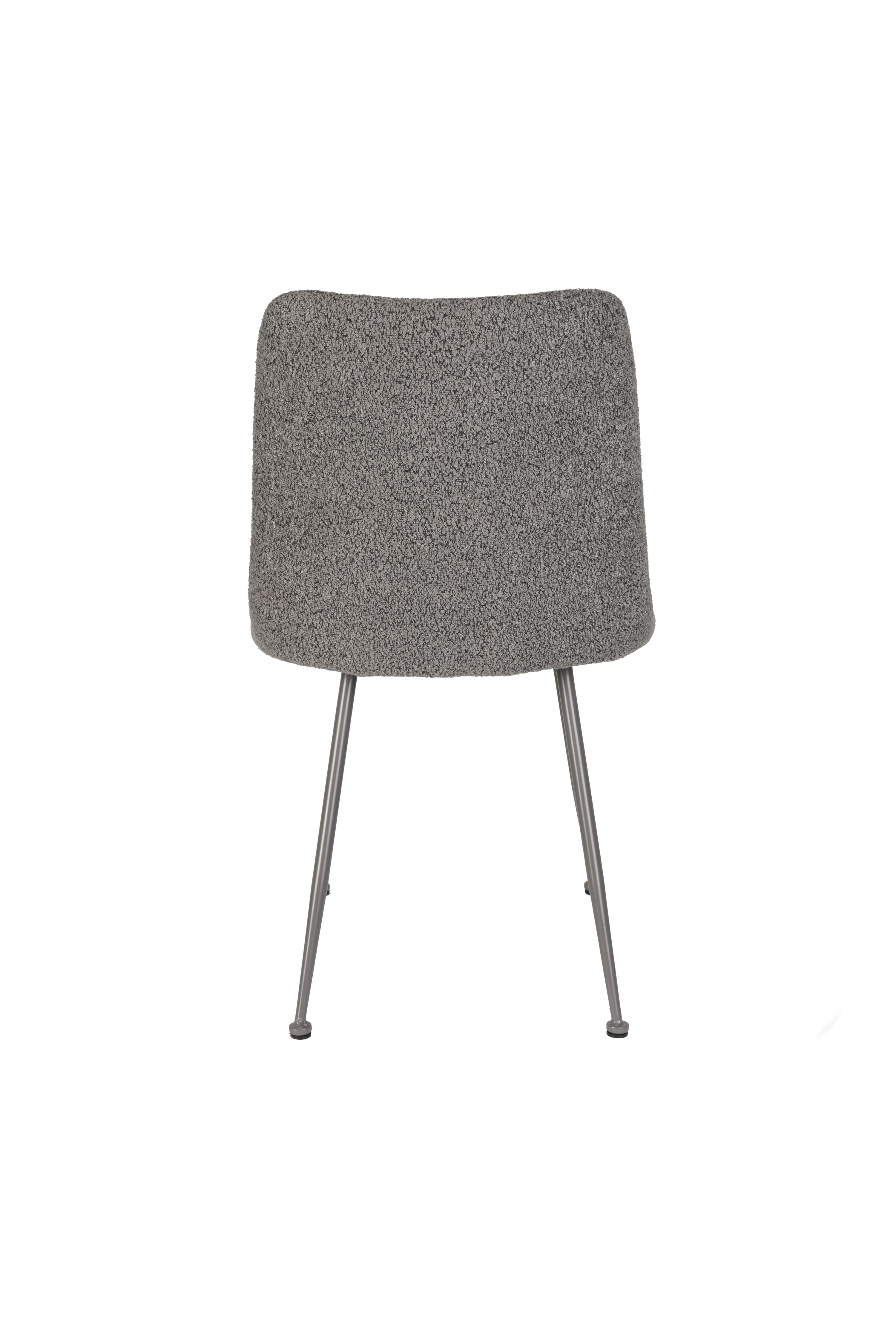 Grauer Fidjs -Stuhl