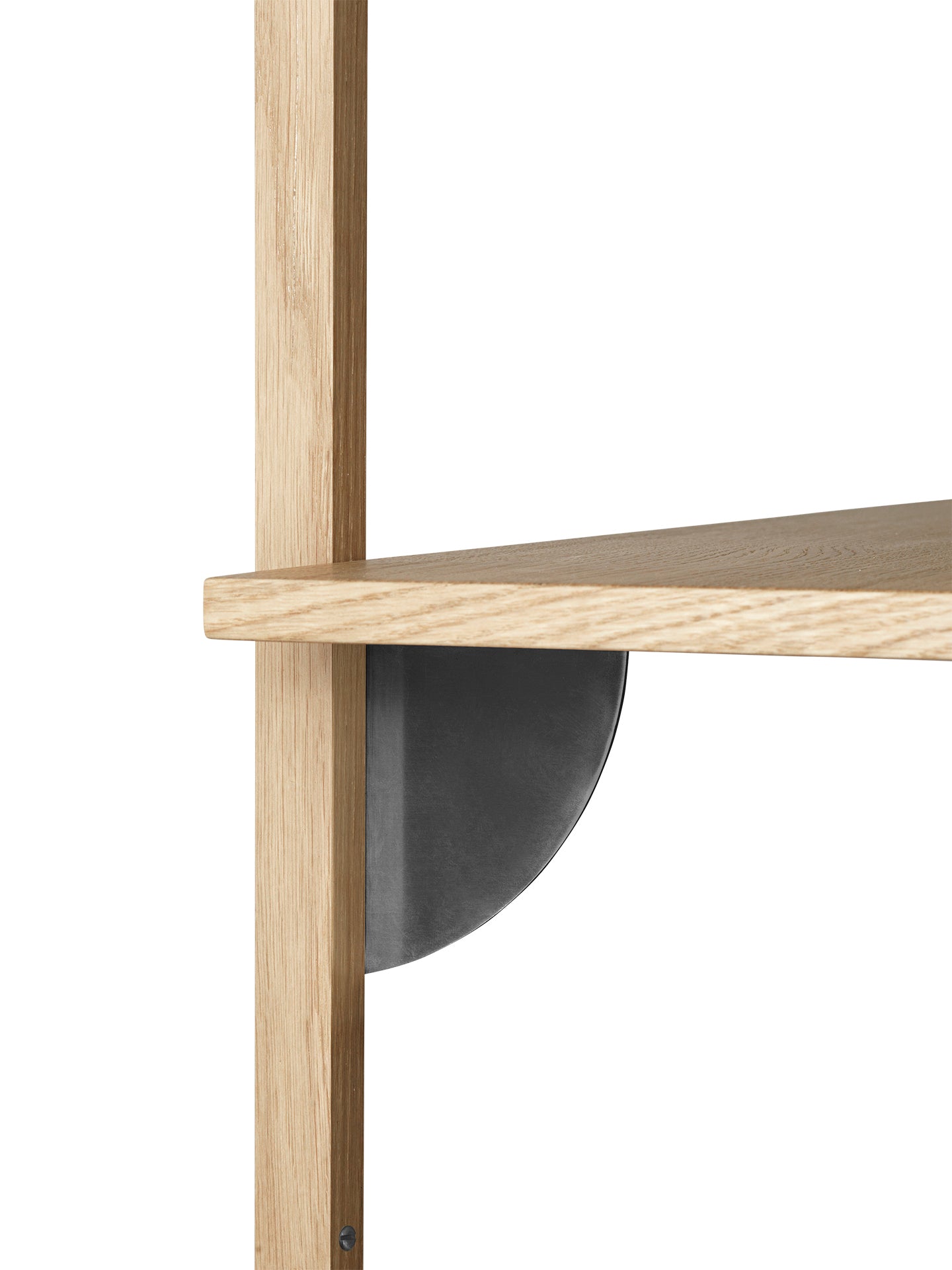 SECTOR TRIPLE NARROW shelf oak veneer