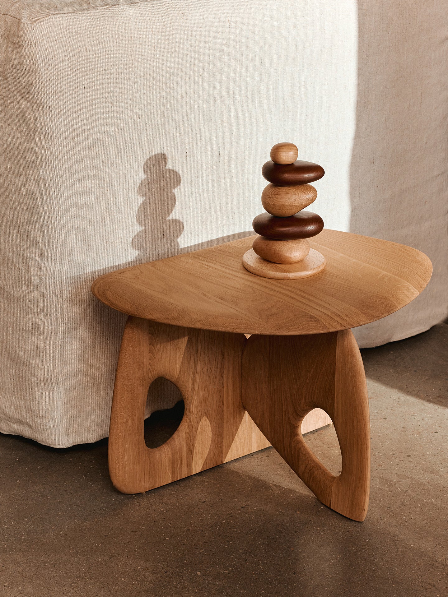 OAR Solid Oak Side Table