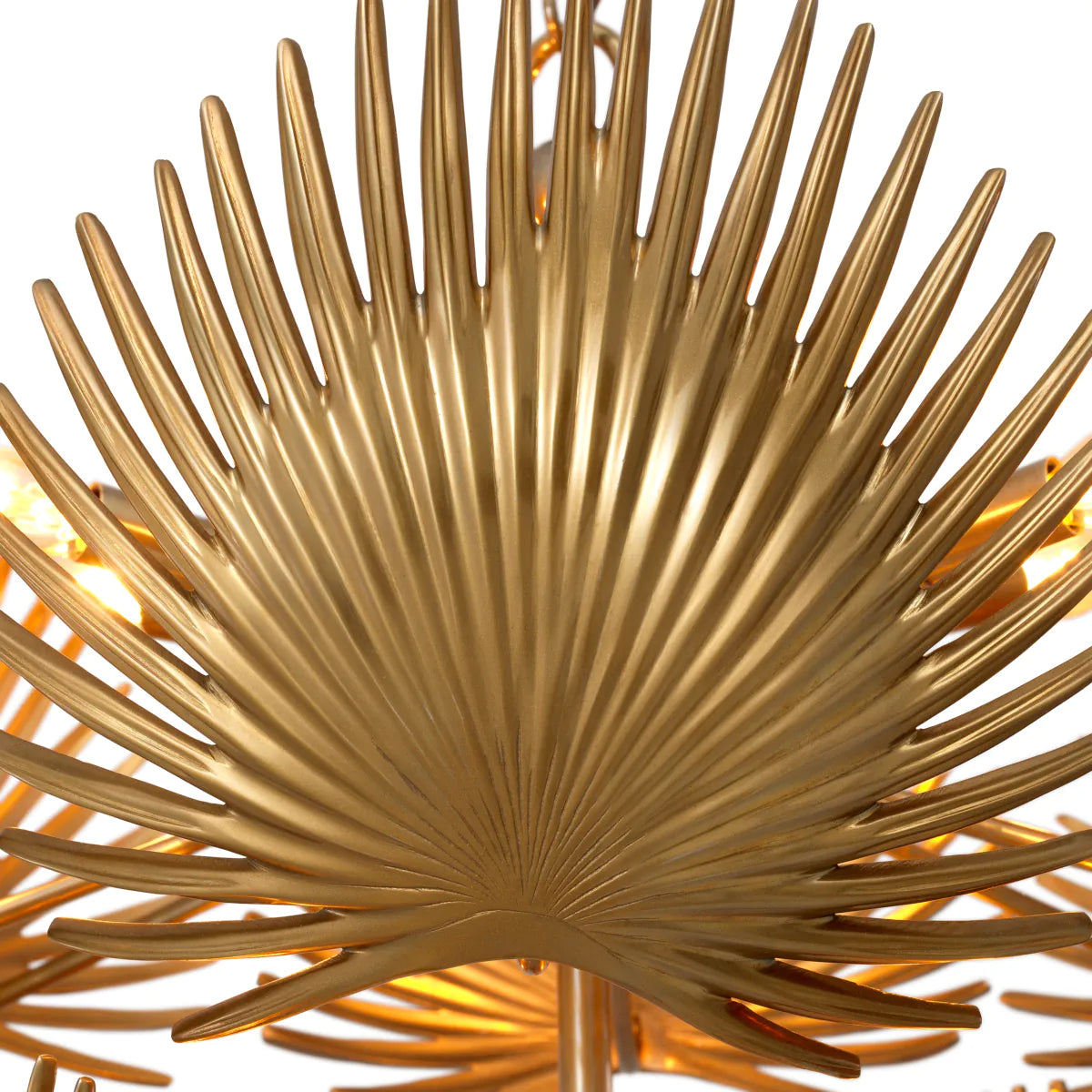 Ancient Golden Folige hanging lamp