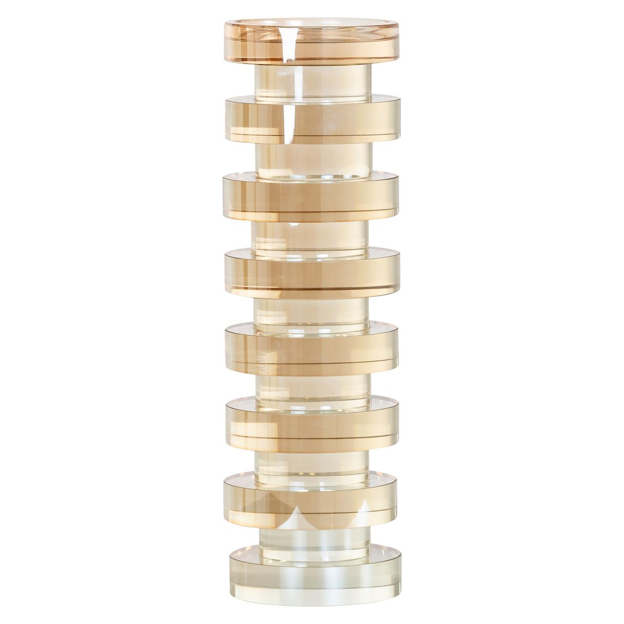 Kristallkerzenhalter CIRA gold