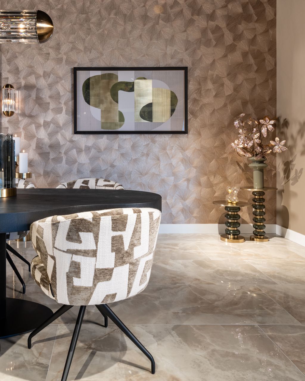 Wandleuchte ANYA gold