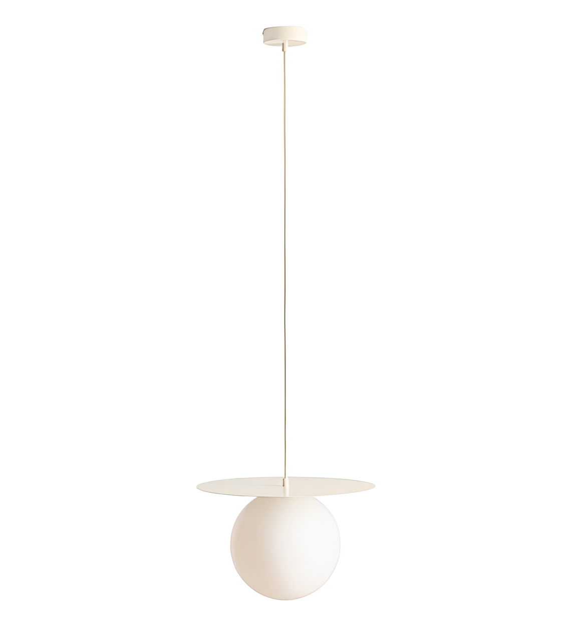 LOOP cremefarbene Pendelleuchte