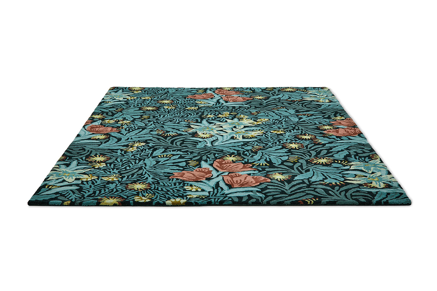 MOREW Teppich - BOWER INDIGO türkis 