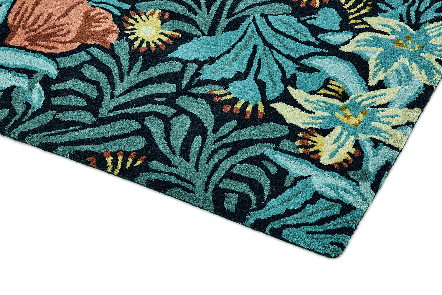 MOREW Teppich - BOWER INDIGO türkis 