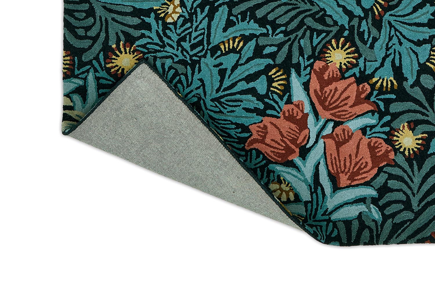MOREW Teppich - BOWER INDIGO türkis 