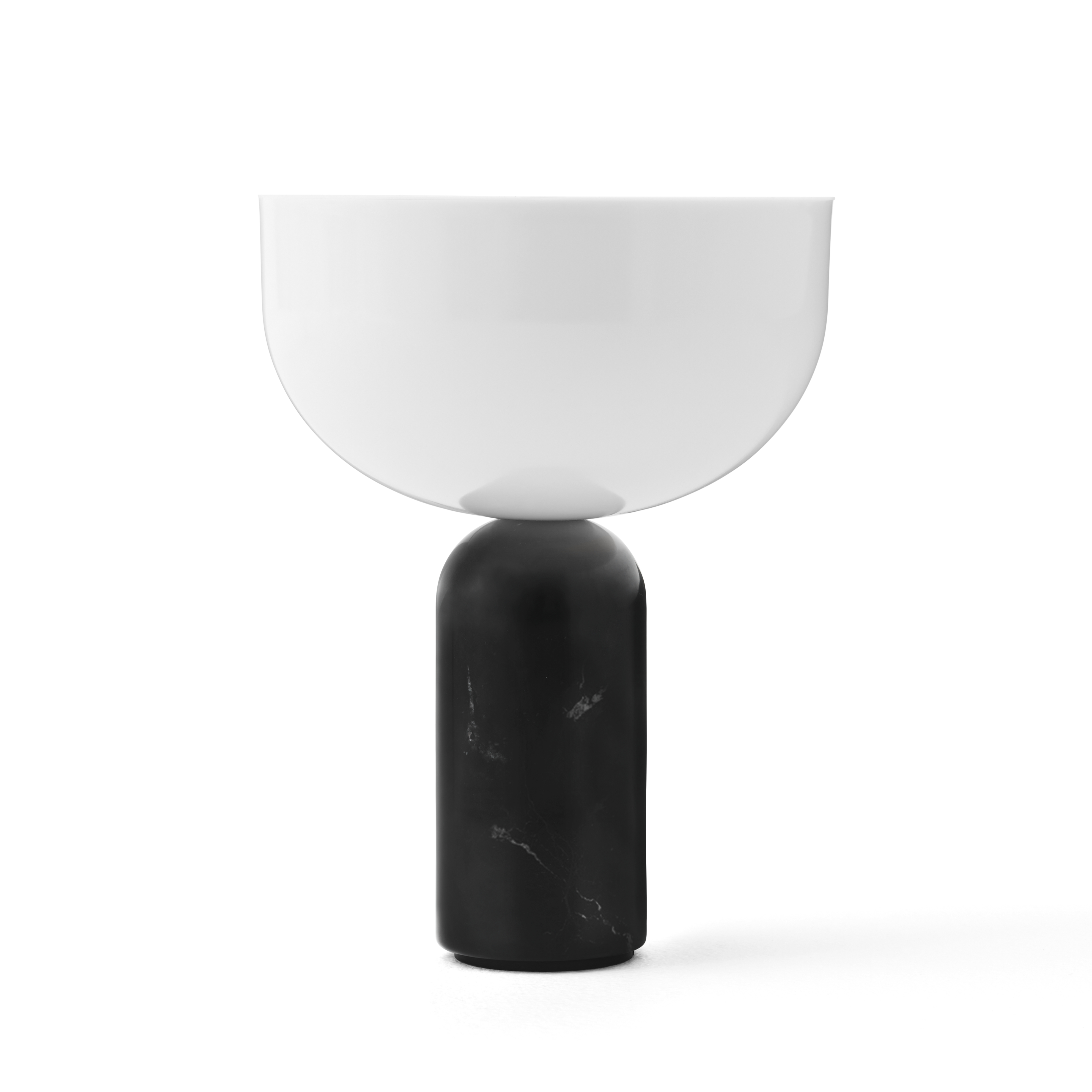 Tragbare Lampe KIZU aus schwarzem Marmor