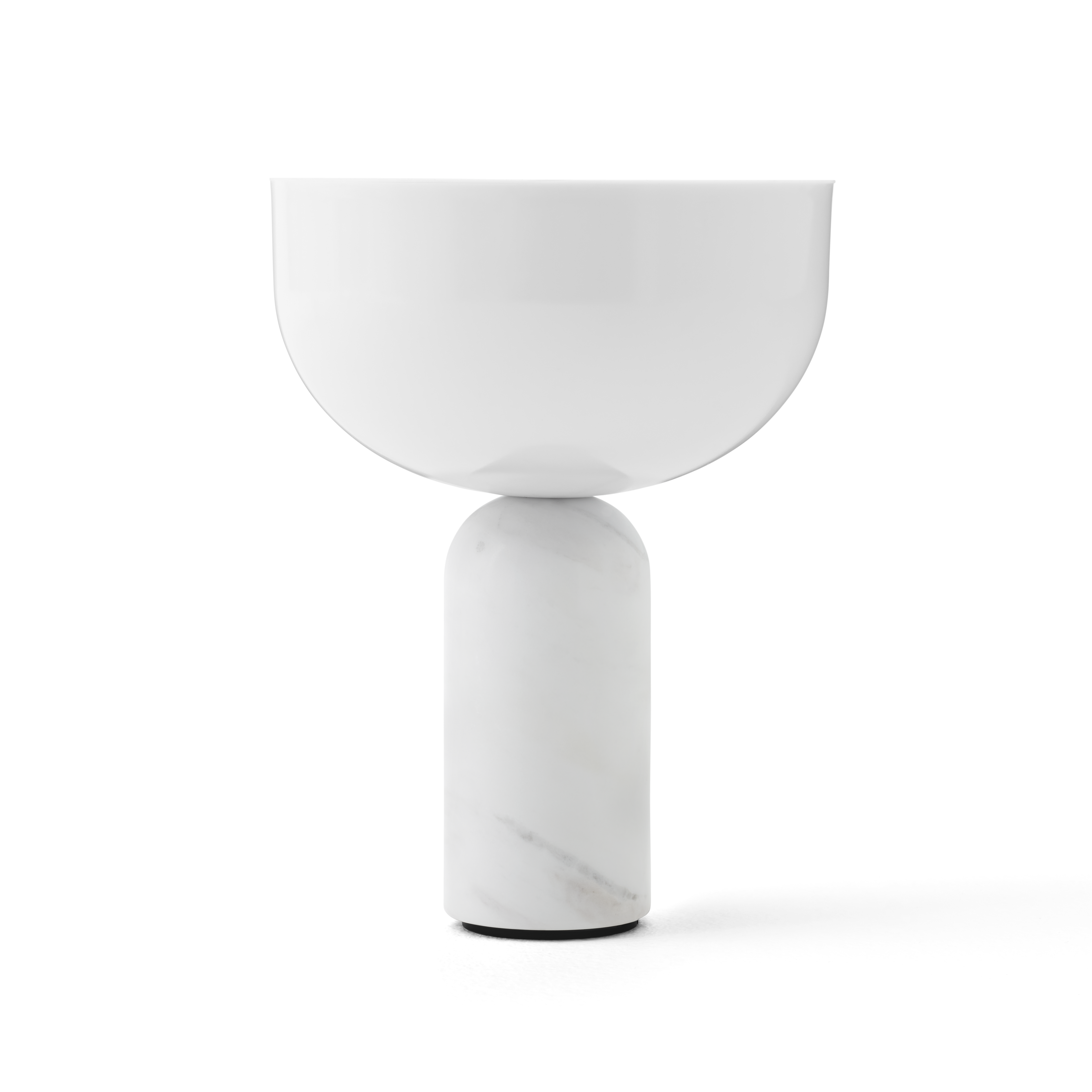 Tragbare Lampe KIZU aus weißem Marmor