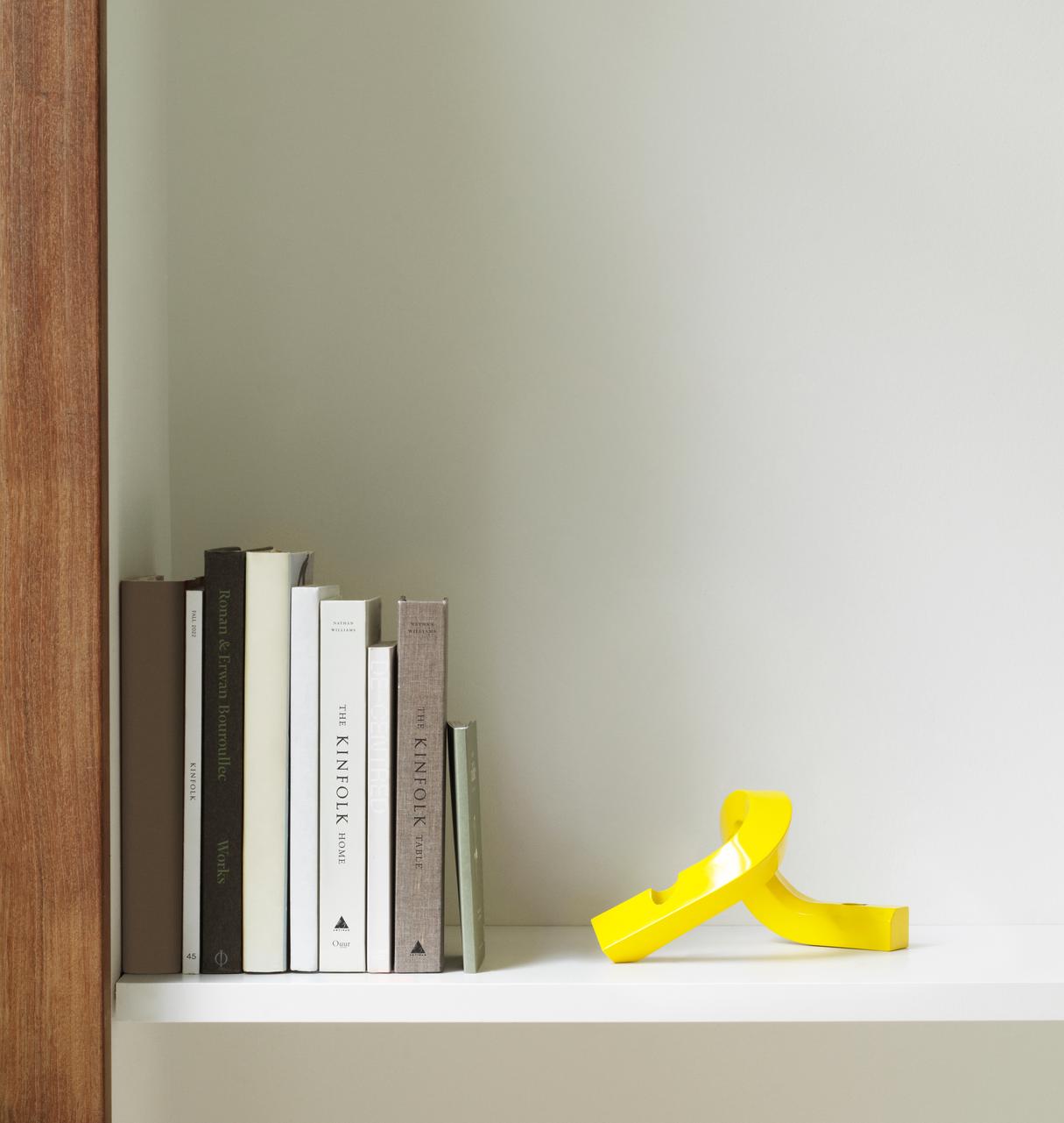 CROOKED TWO Candle Holder Yellow