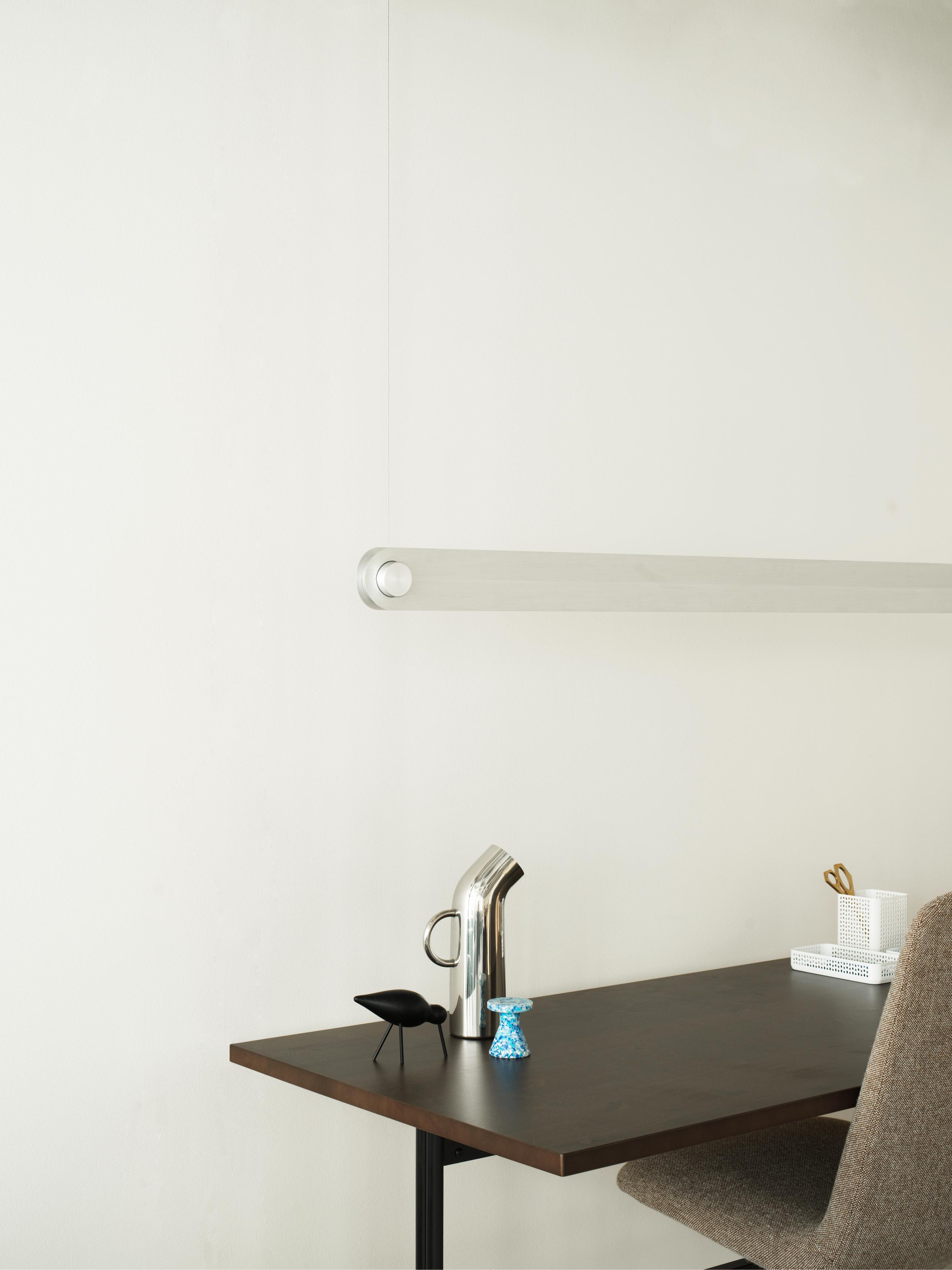 DIM LINEAR technical lamp brushed aluminum