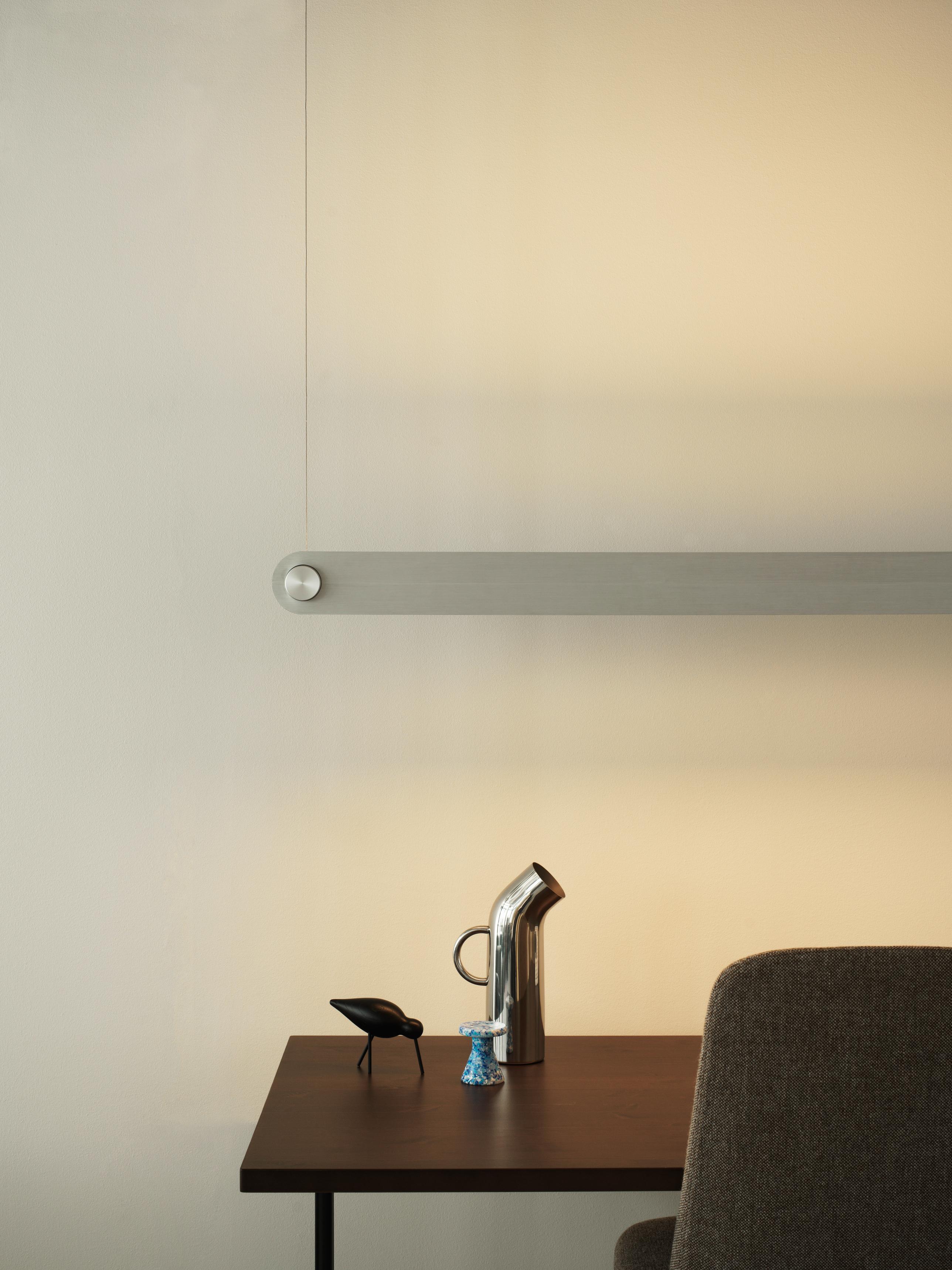 DIM LINEAR technical lamp brushed aluminum