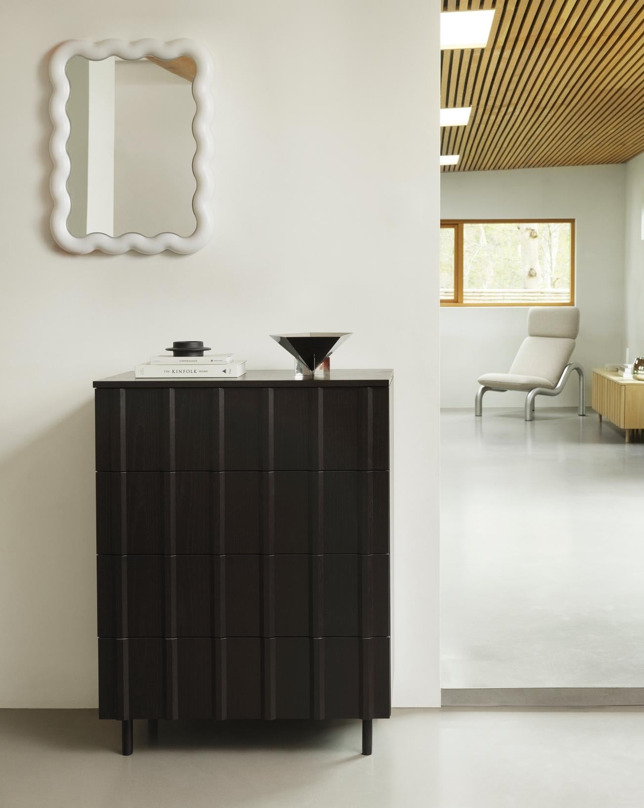 Illu illuminated mirror white frame