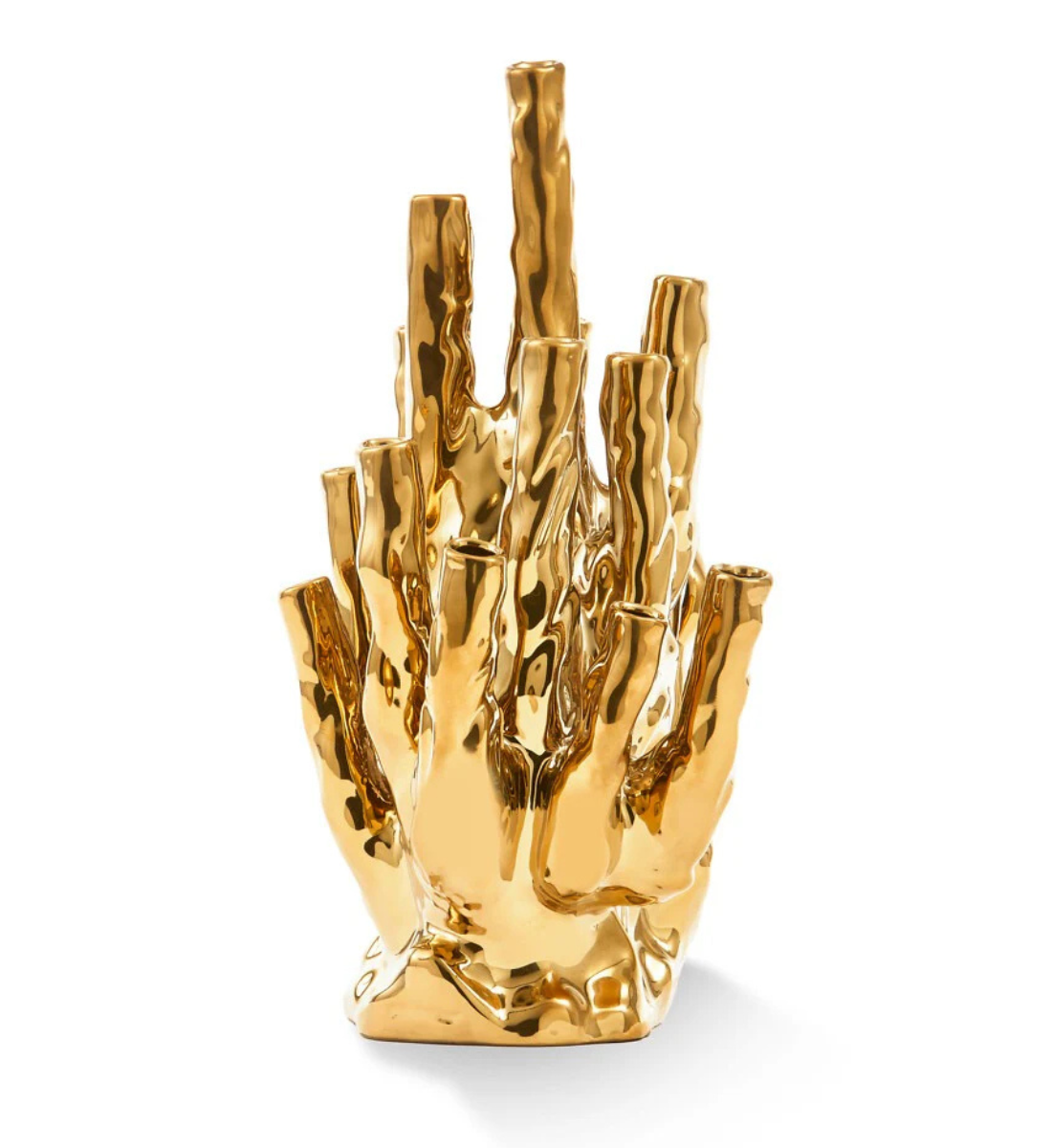 CORAL 20-TULPEN Vase gold