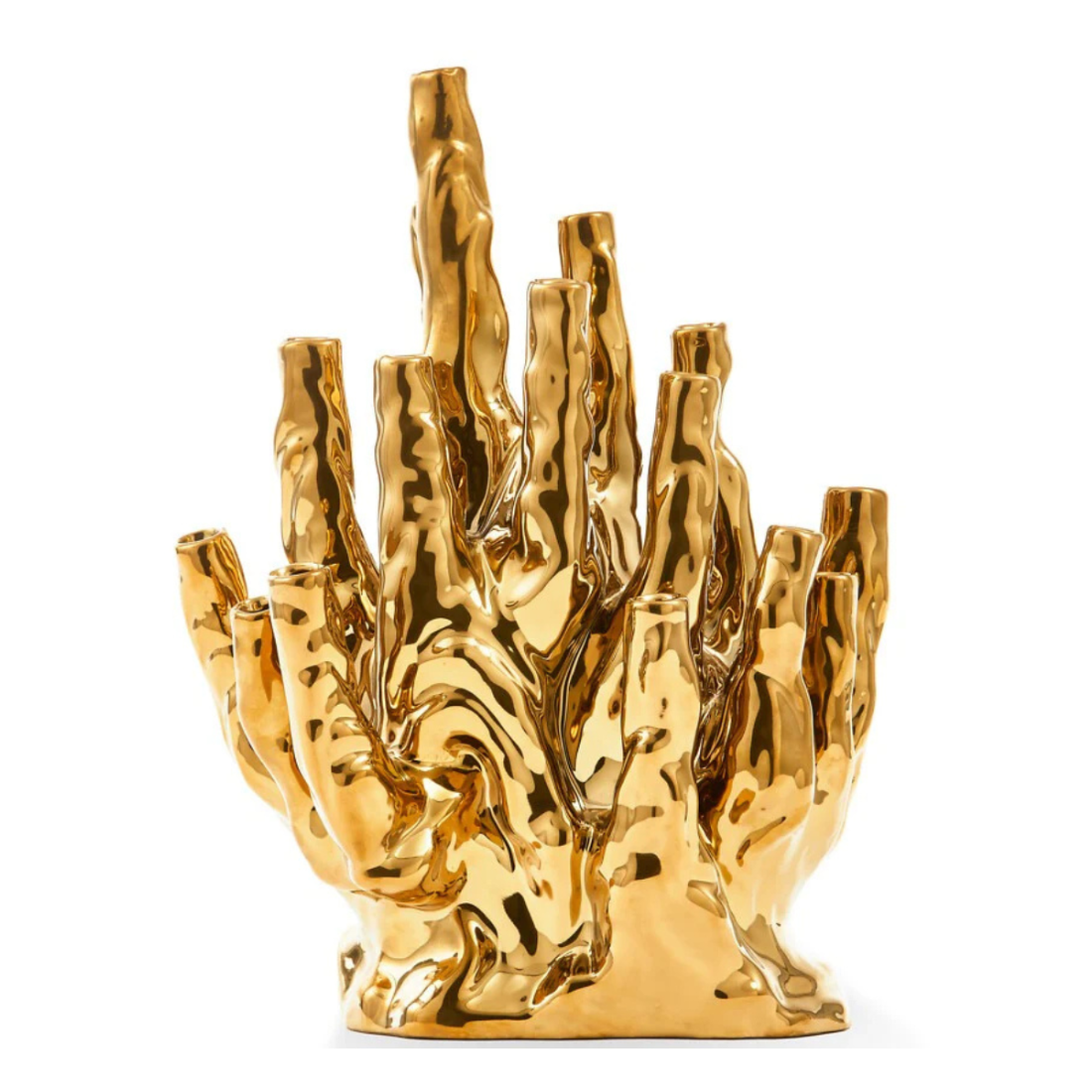 CORAL 20-TULPEN Vase gold