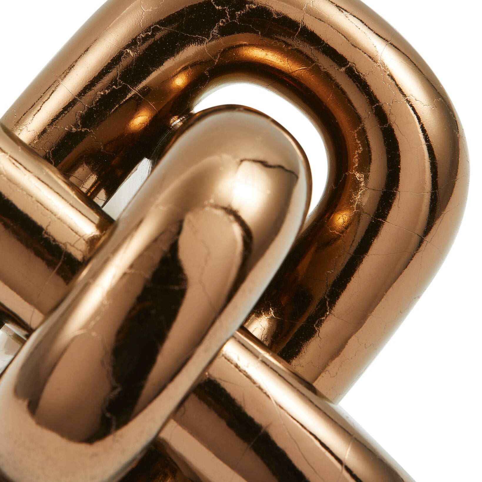 Decorative Figure MOVING CHAIN Copper