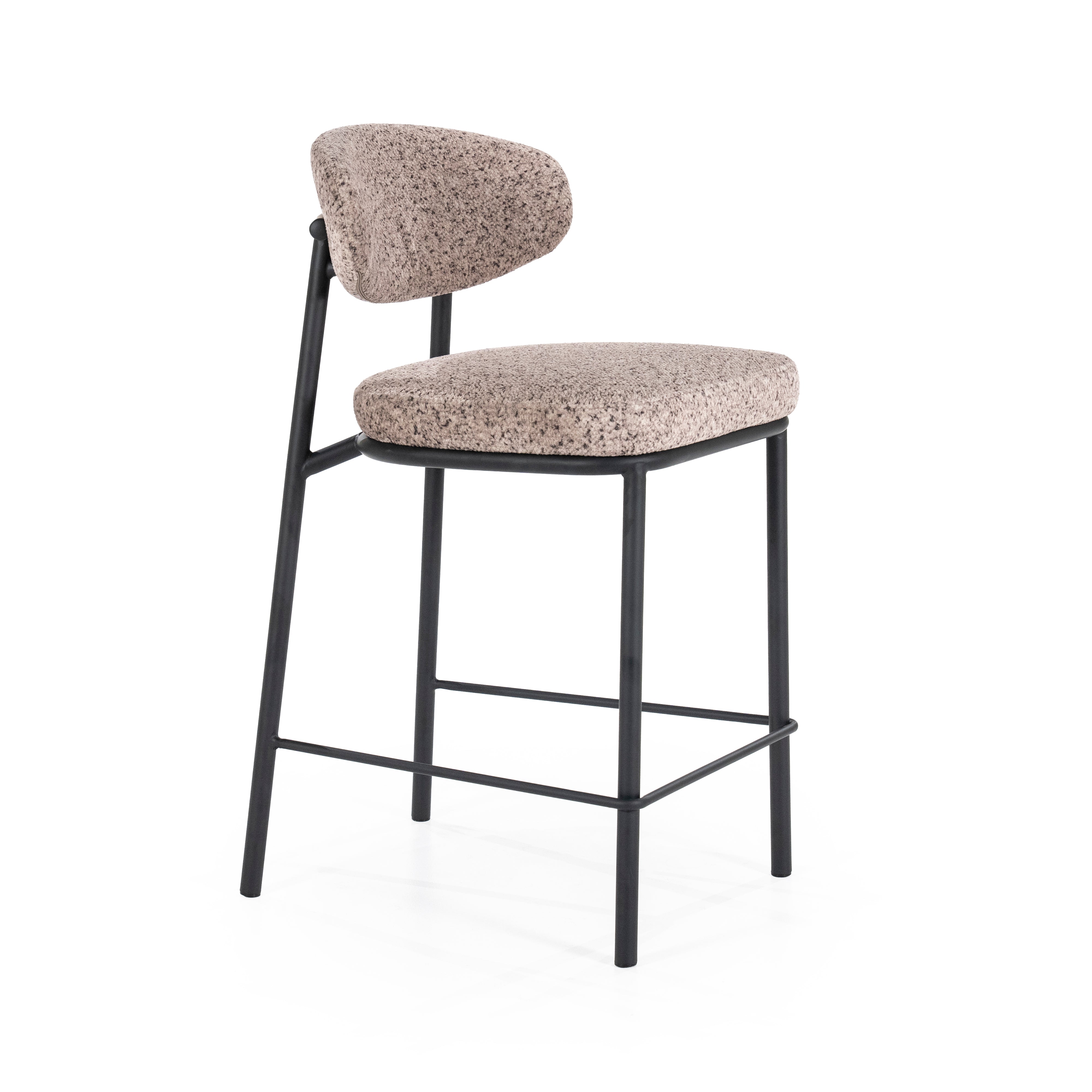 JARI taupe stool