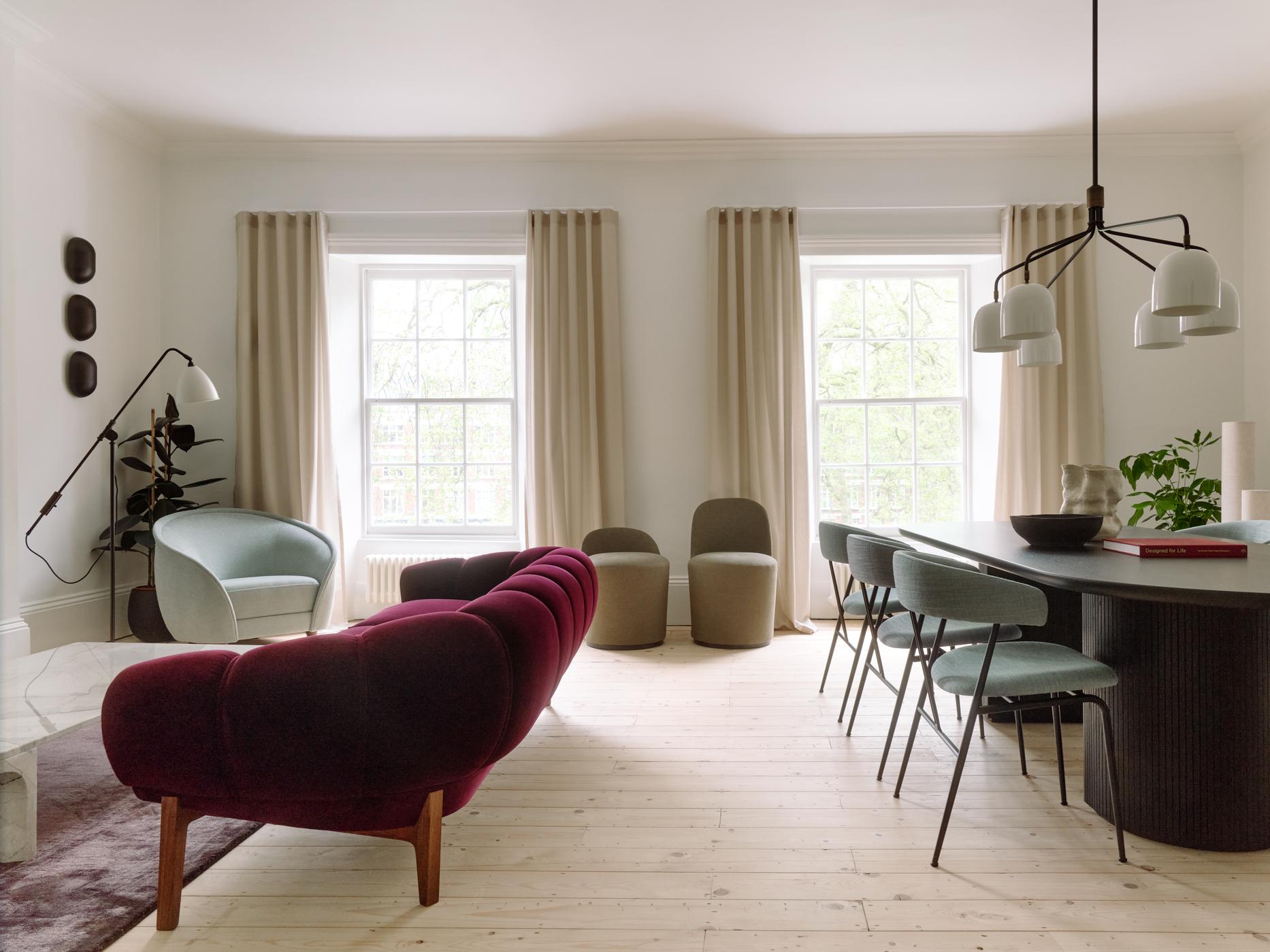Upholstered REVERS Armchair