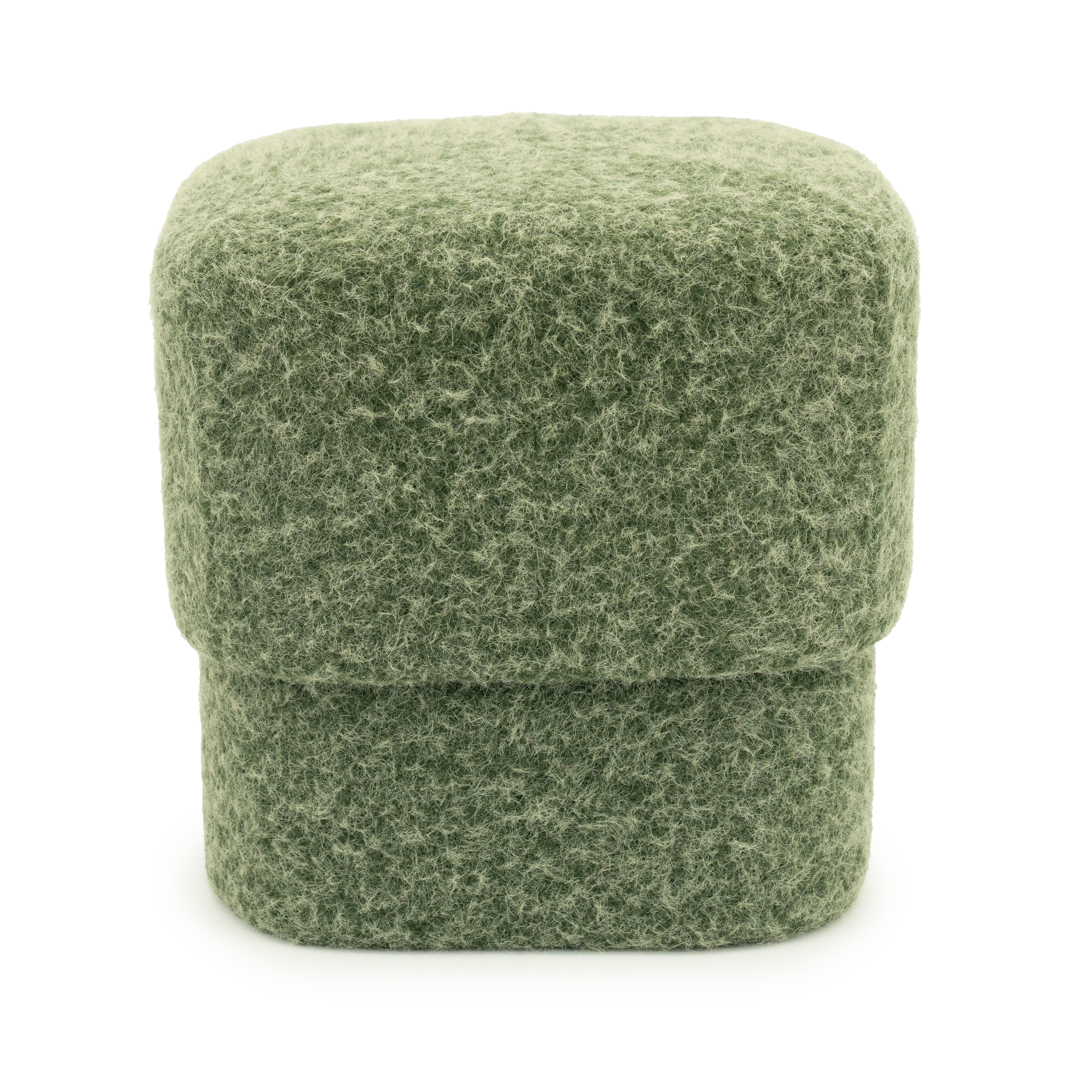 KELSO Green Pouf