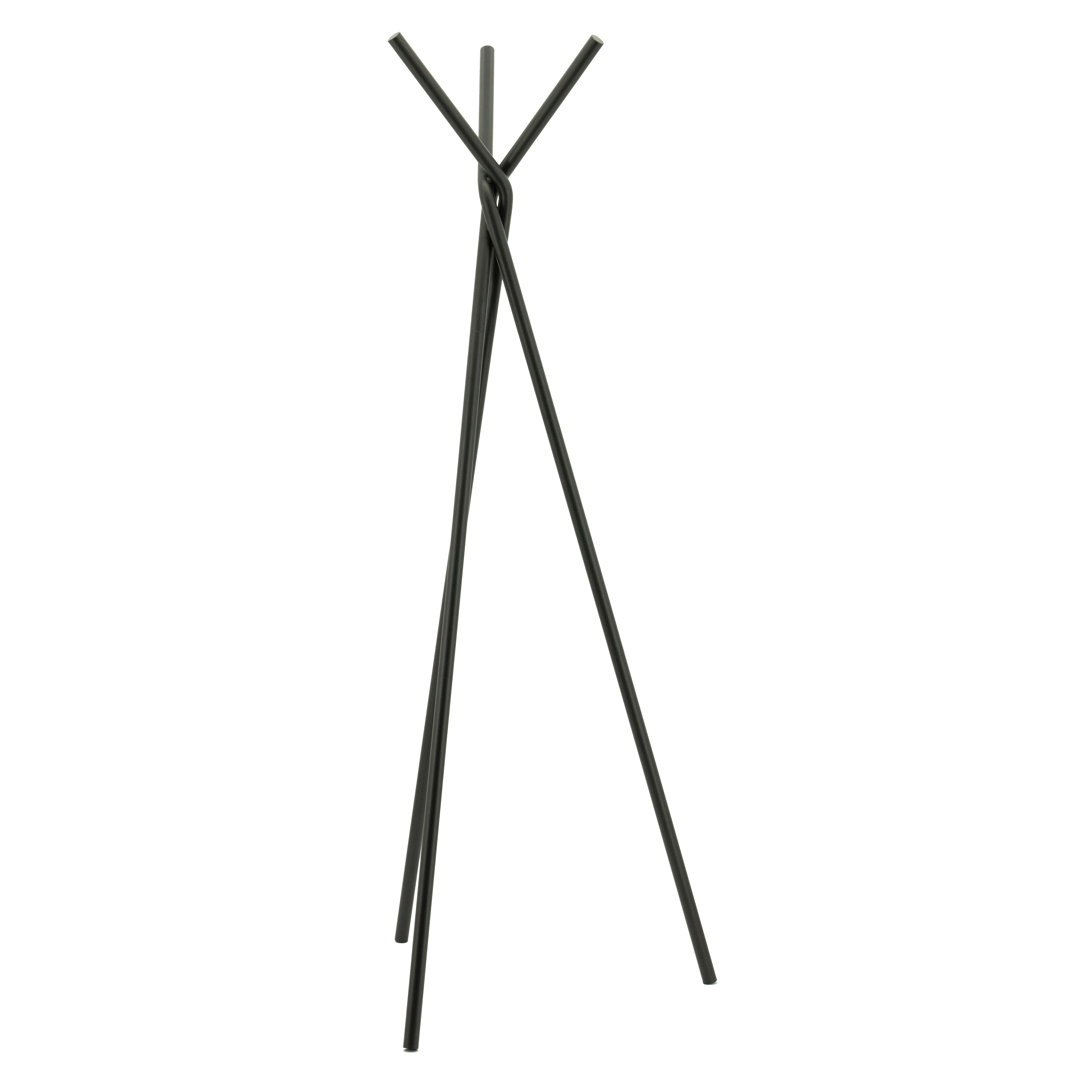 MATTO black standing coat rack