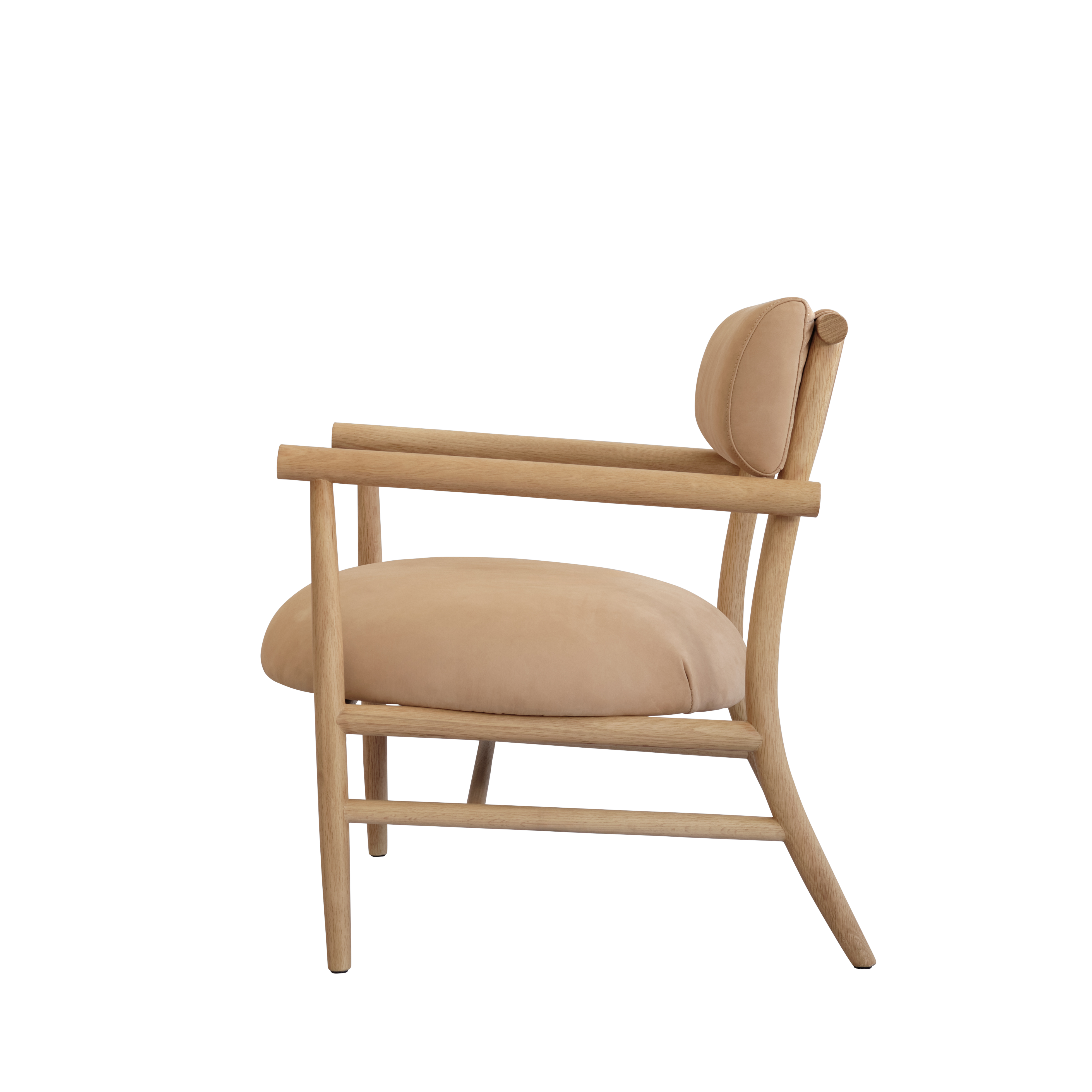NAMA Armchair warm beige nubuck
