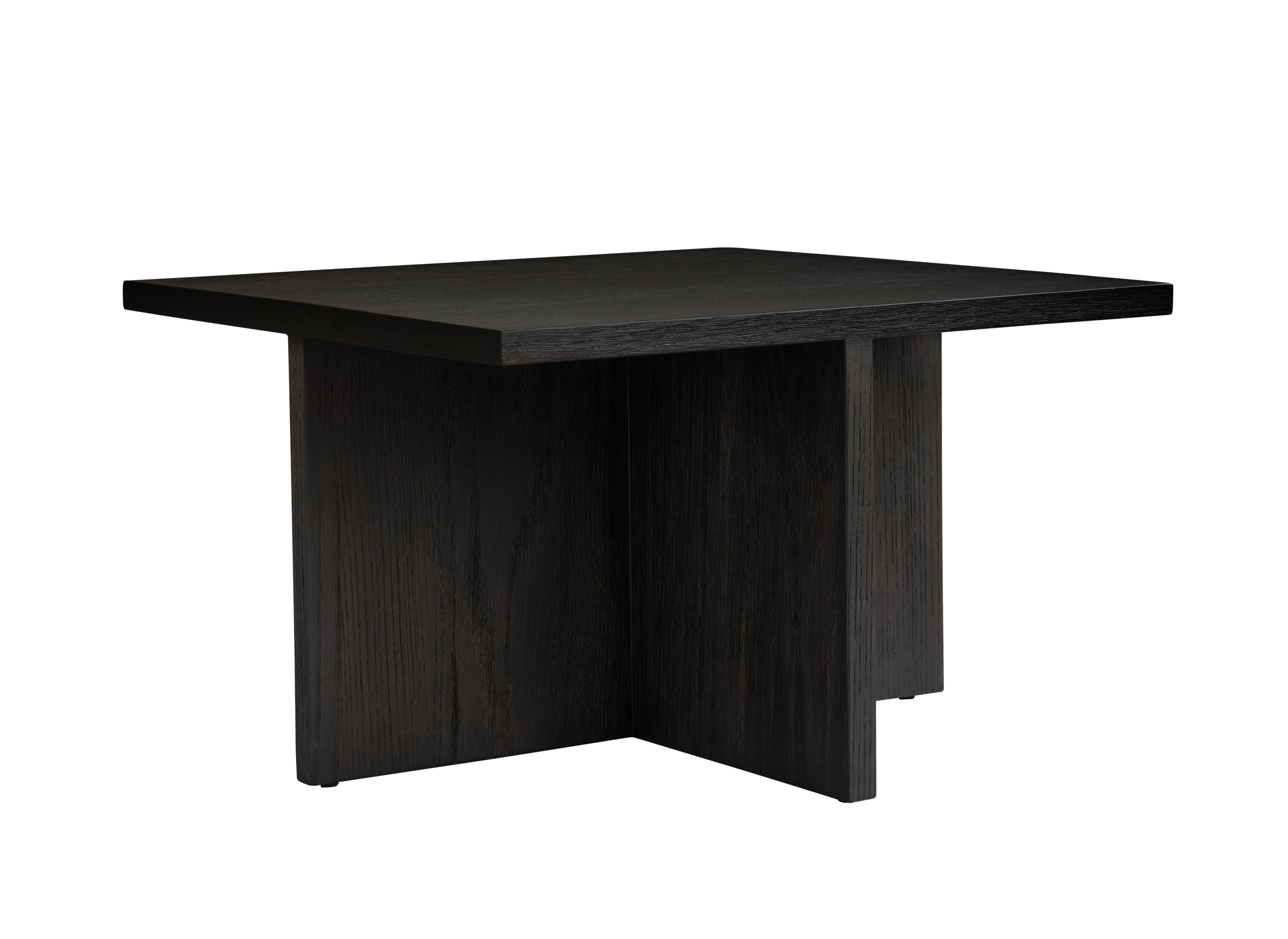 BRUTUS coffee table black oak