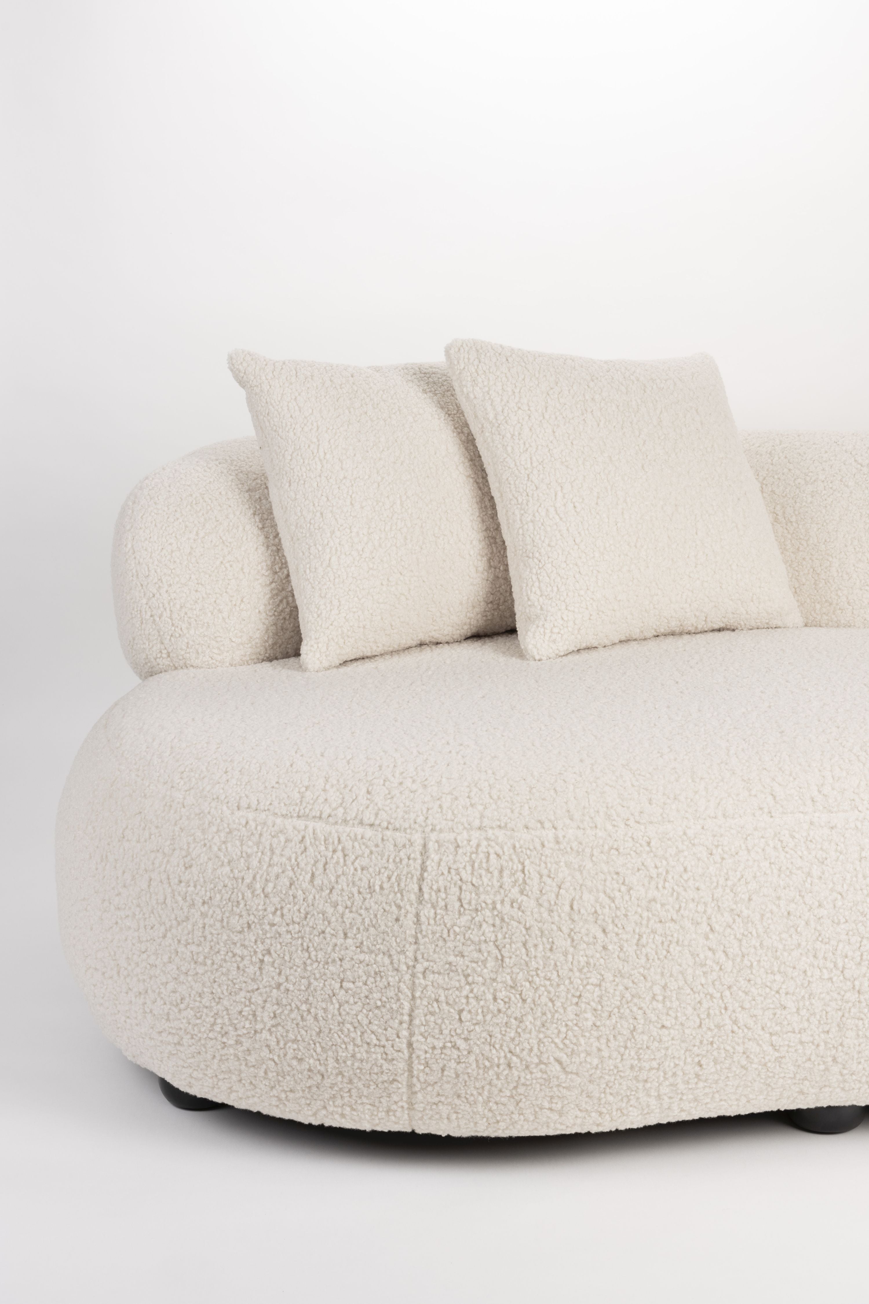 Sofa Noxx white lamb