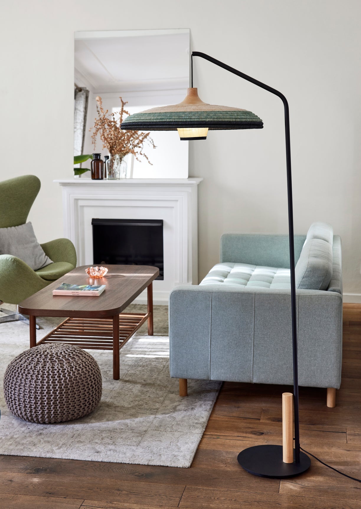 GRASS sea reading floor lamp