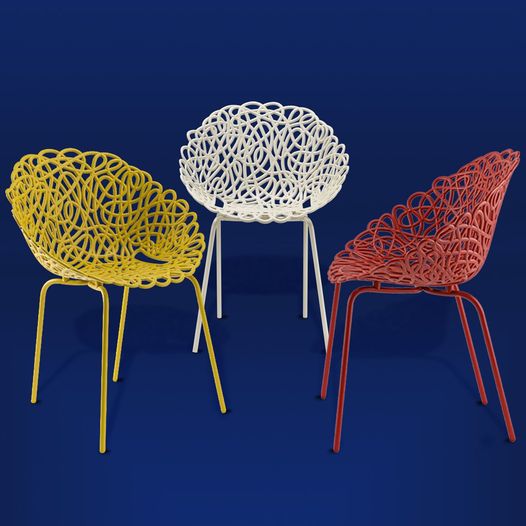 BACANA black garden chair set