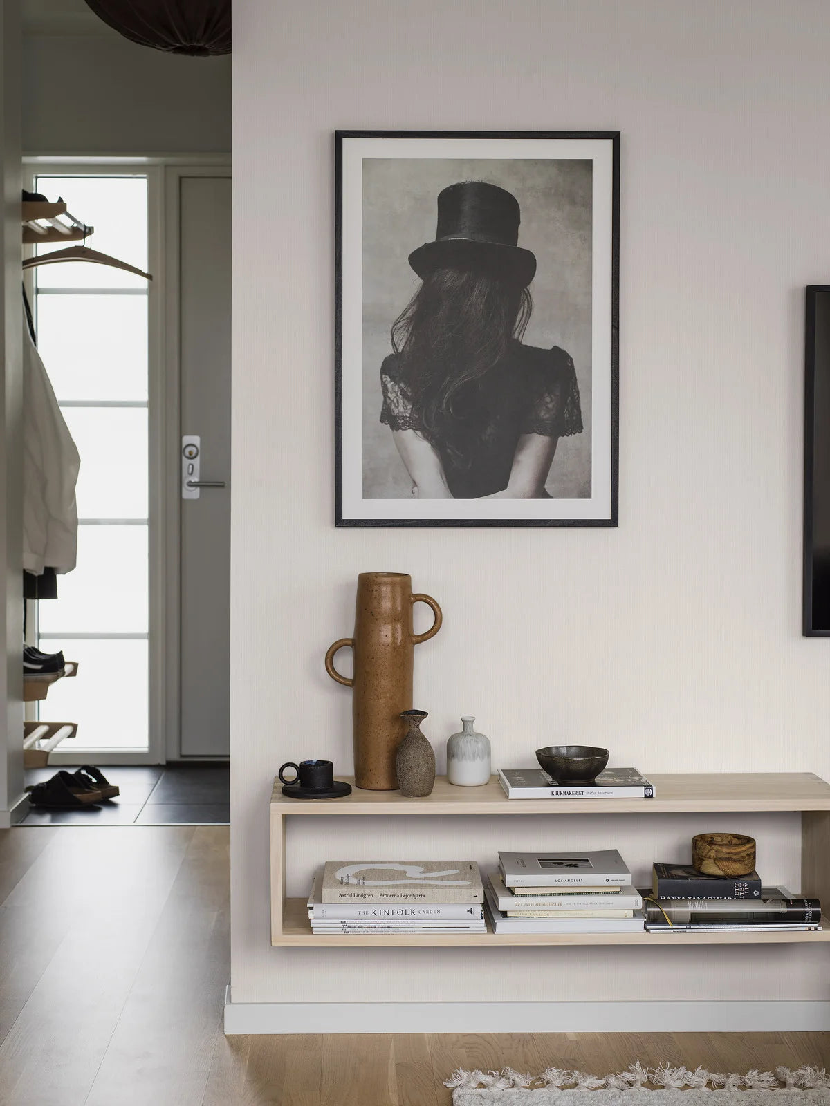 Non-woven paper wallpaper in stripes ADAM beige